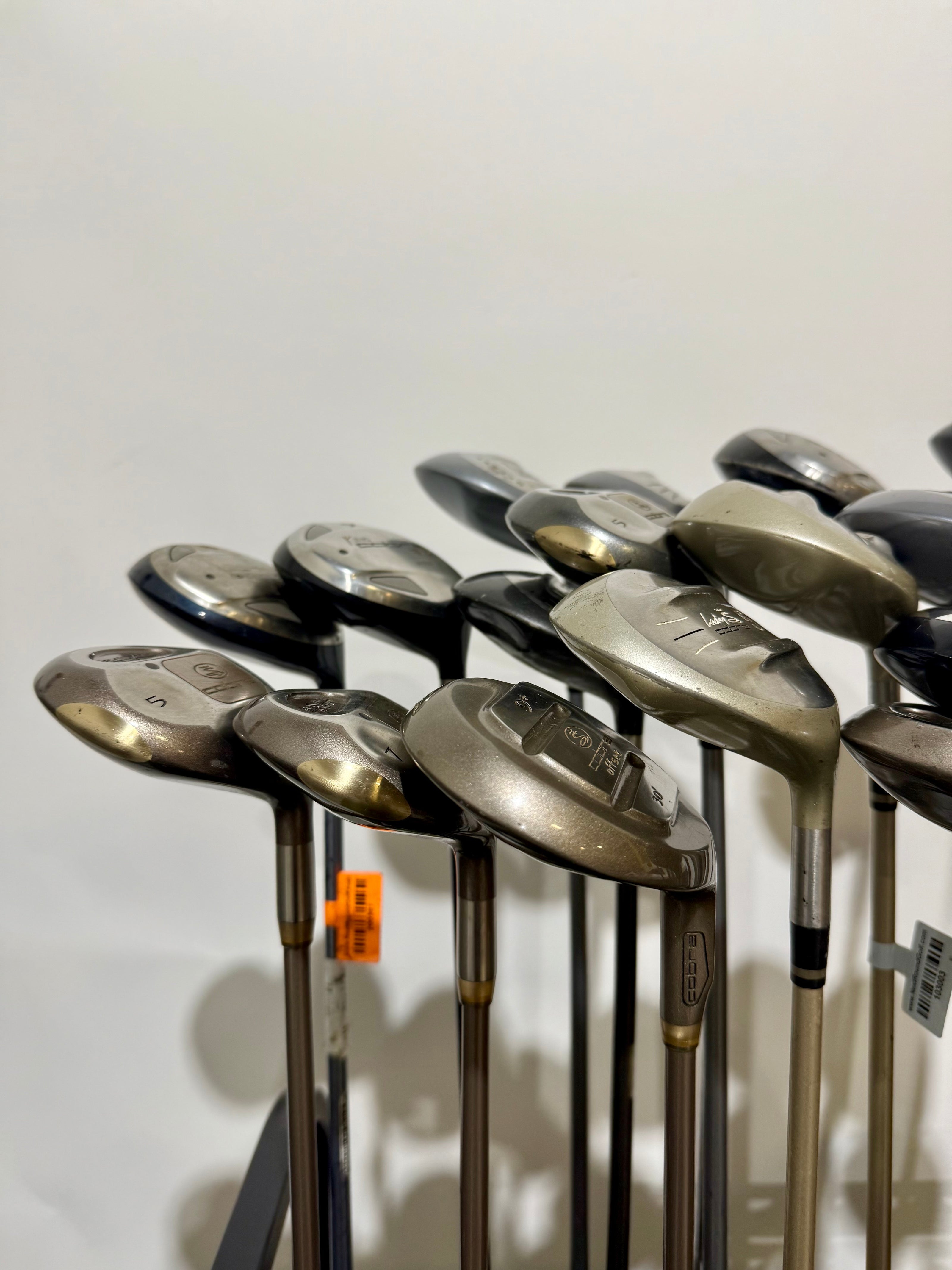 Wholesale Lot of 25 Golf Clubs - Cobra Fairway Woods - Left/Right Handed-Next Round