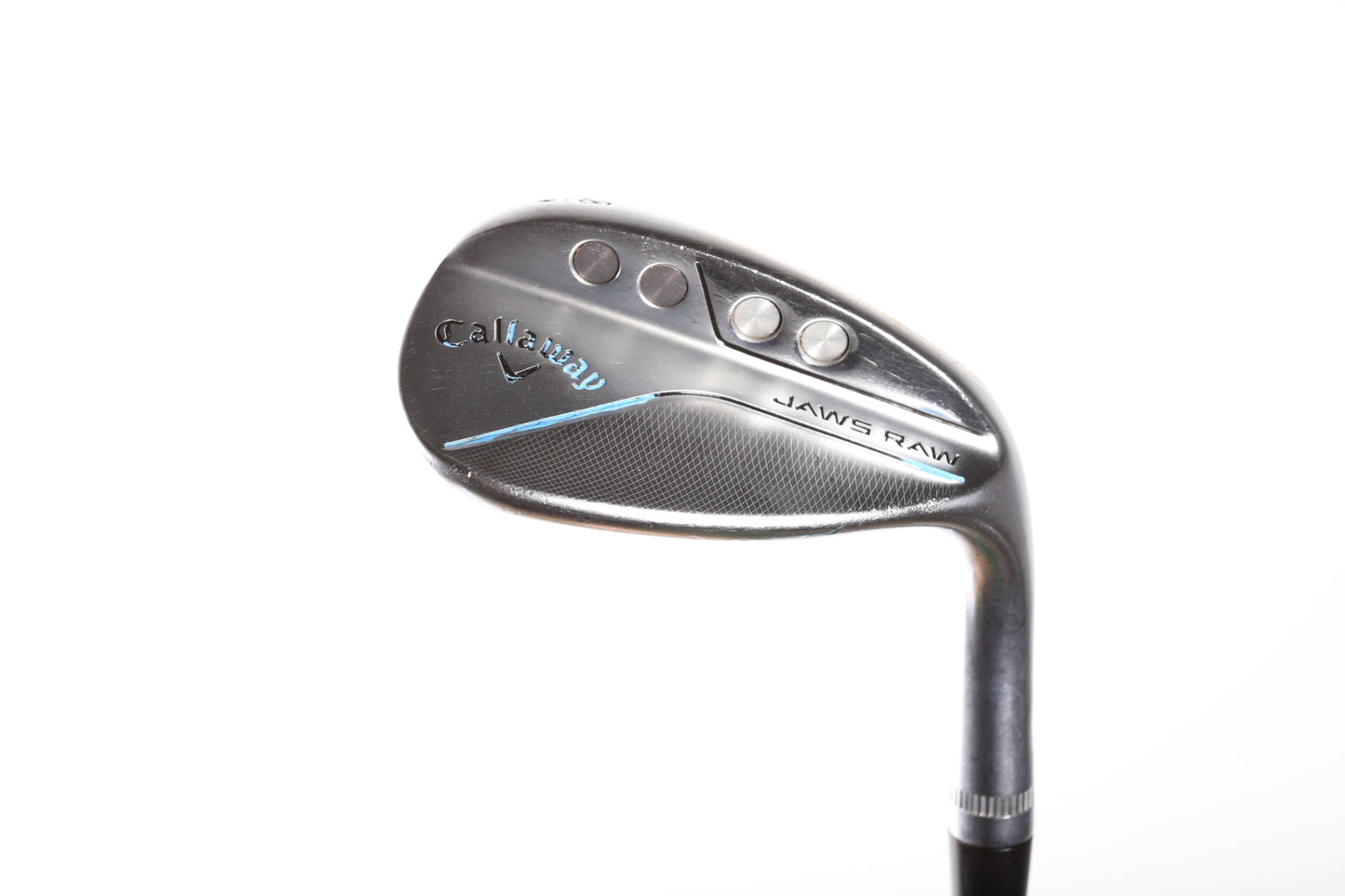 Used Callaway JAWS Raw Chrome Lob Wedge - Right-Handed - 58 Degrees - Stiff Flex-Next Round