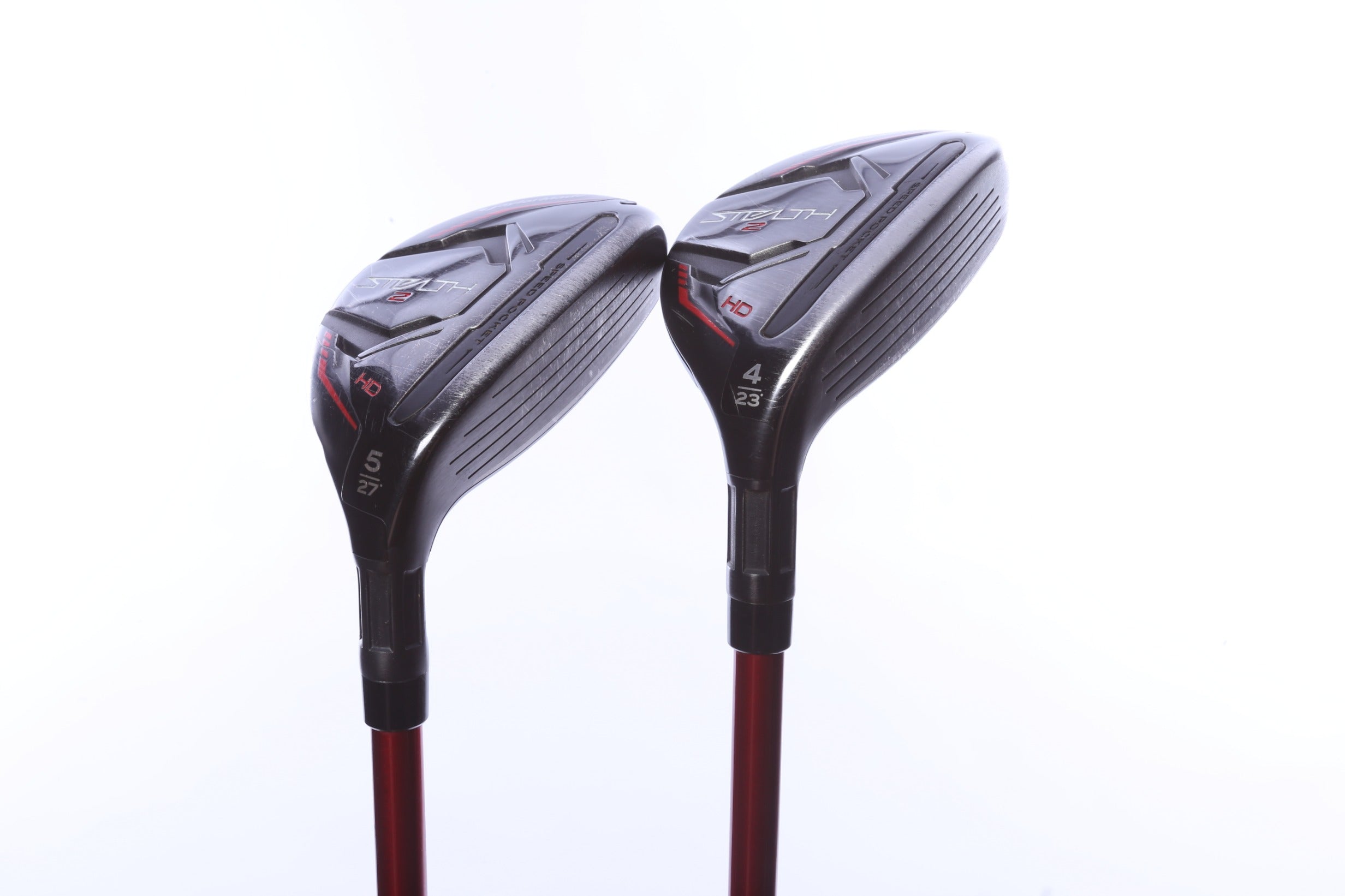 Used TaylorMade STEALTH 2 HD Rescue Hybrid Set - Right-Handed - 4H, 5H - Regular Flex-Next Round
