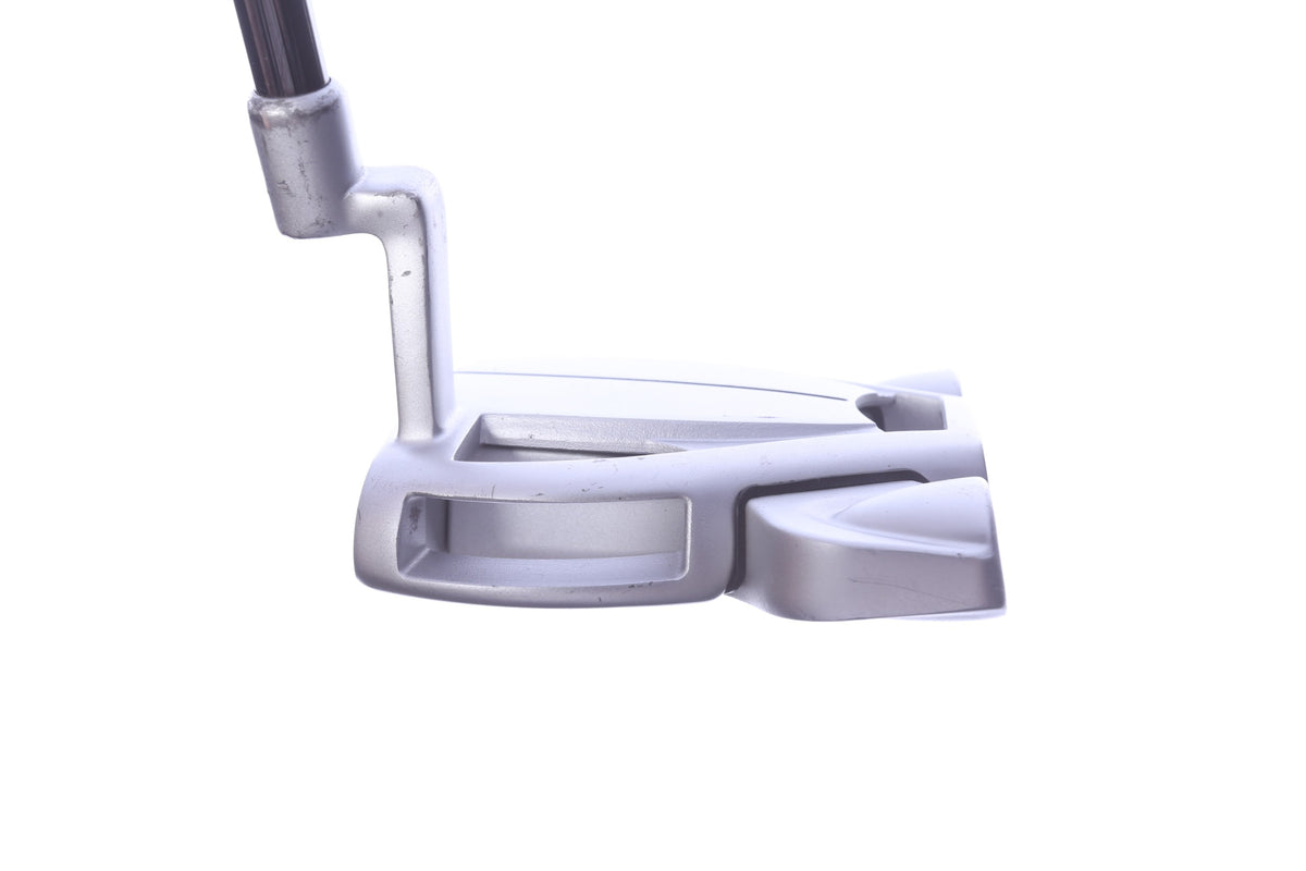 Used TaylorMade Spider Tour Silver L Neck Putter - Right-Handed - 34 in - Mallet-Next Round
