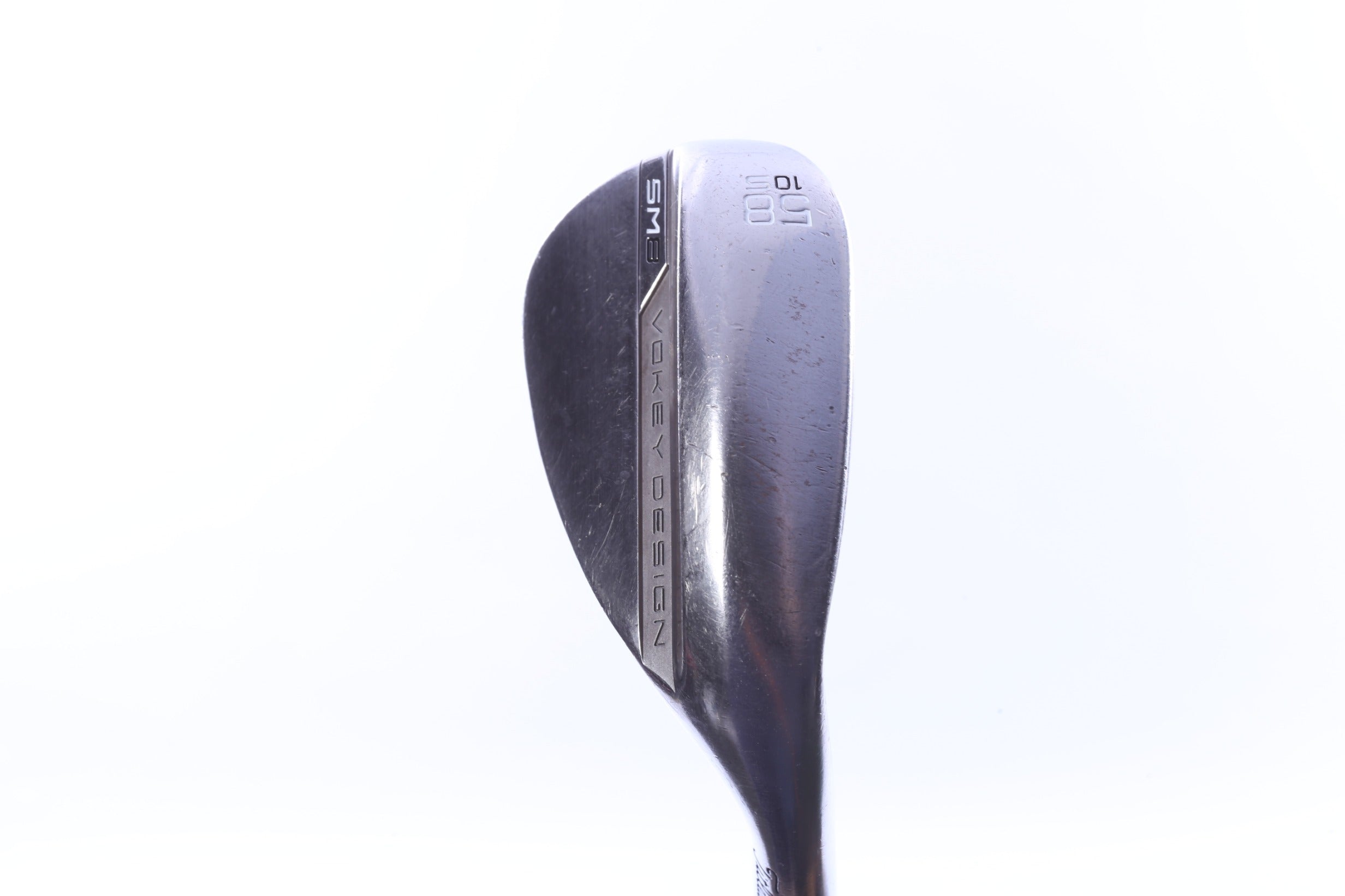 Used Titleist Vokey SM8 Brushed Steel Lob Wedge - Right-Handed - 58 Degrees - Wedge Flex-Next Round
