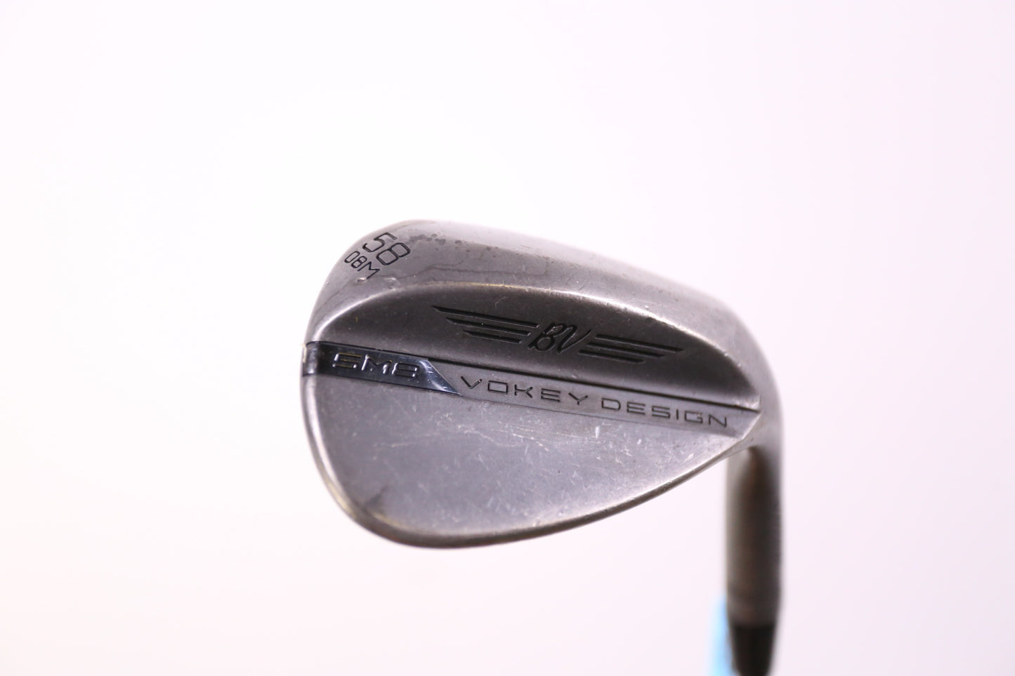 Used Titleist Vokey SM8 Jet Black M Grind Lob Wedge - Right-Handed - 58 Degrees - Stiff Flex-Next Round
