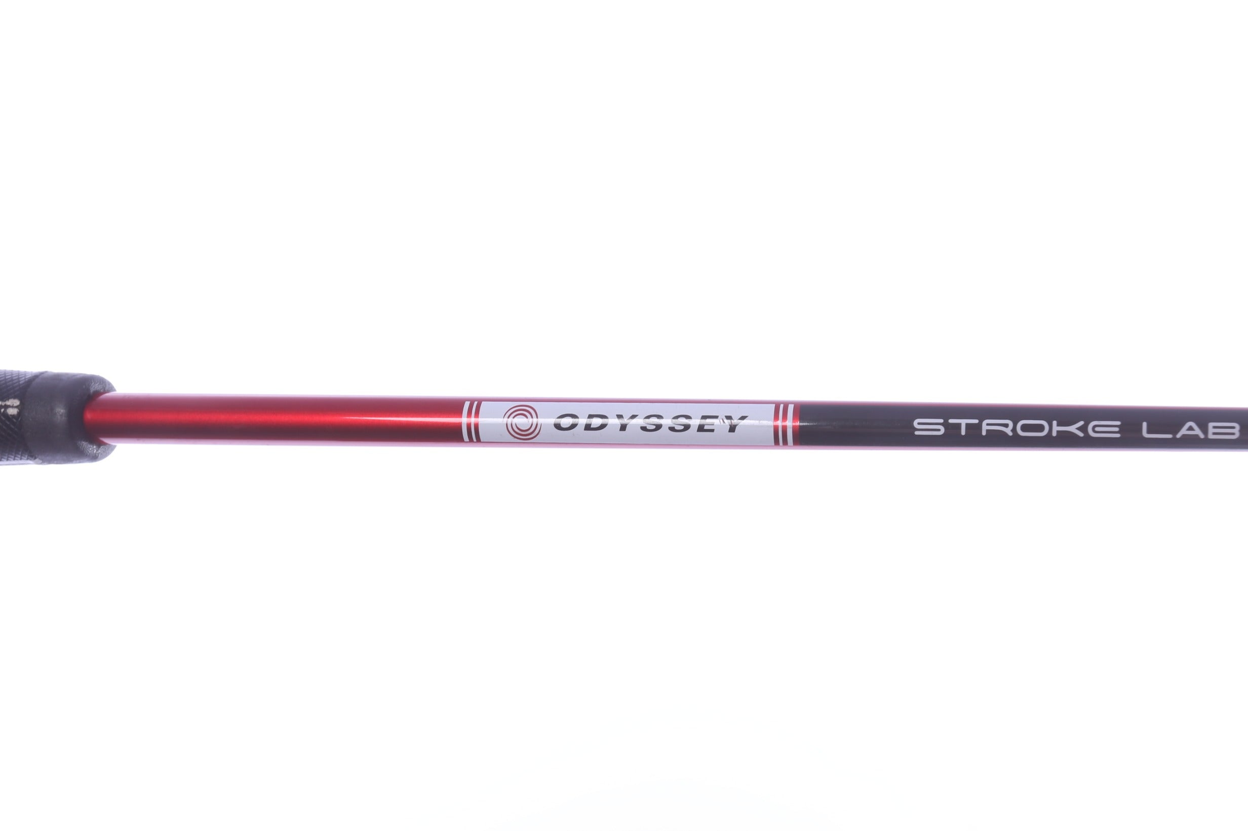 Used Odyssey Eleven 2-Ball Tour Lined DB Red Stroke Lab Putter - Right-Handed - 35 in - Mallet