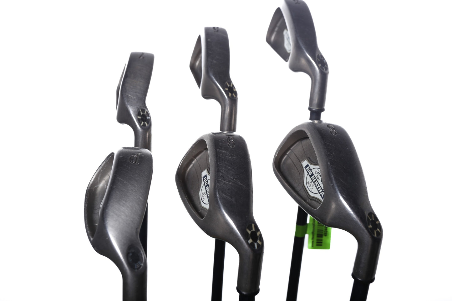 Used Callaway Big Bertha X-12 Iron Set - Right-Handed - 3, 5, 7-PW - Stiff Flex-Next Round