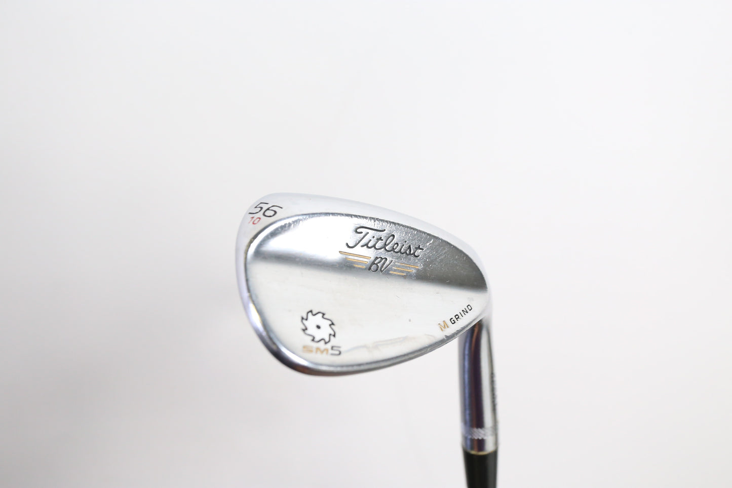 Used Titleist Vokey SM5 Tour Chrome M Grind Sand Wedge - Right-Handed - 56 Degrees - Stiff Flex