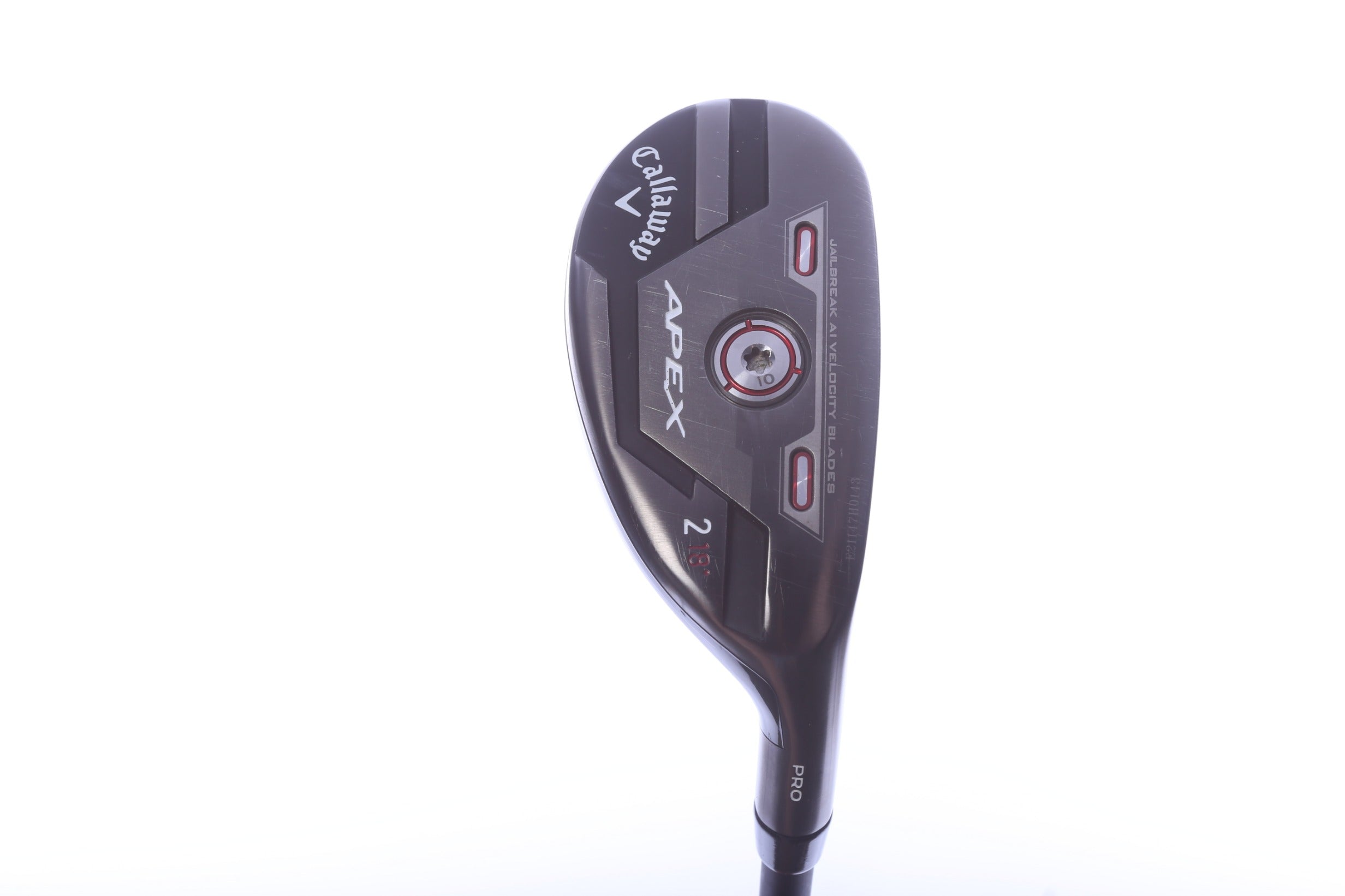 Used Callaway Apex Pro 21 2H Hybrid - Right-Handed - 18 Degrees - Stiff Flex