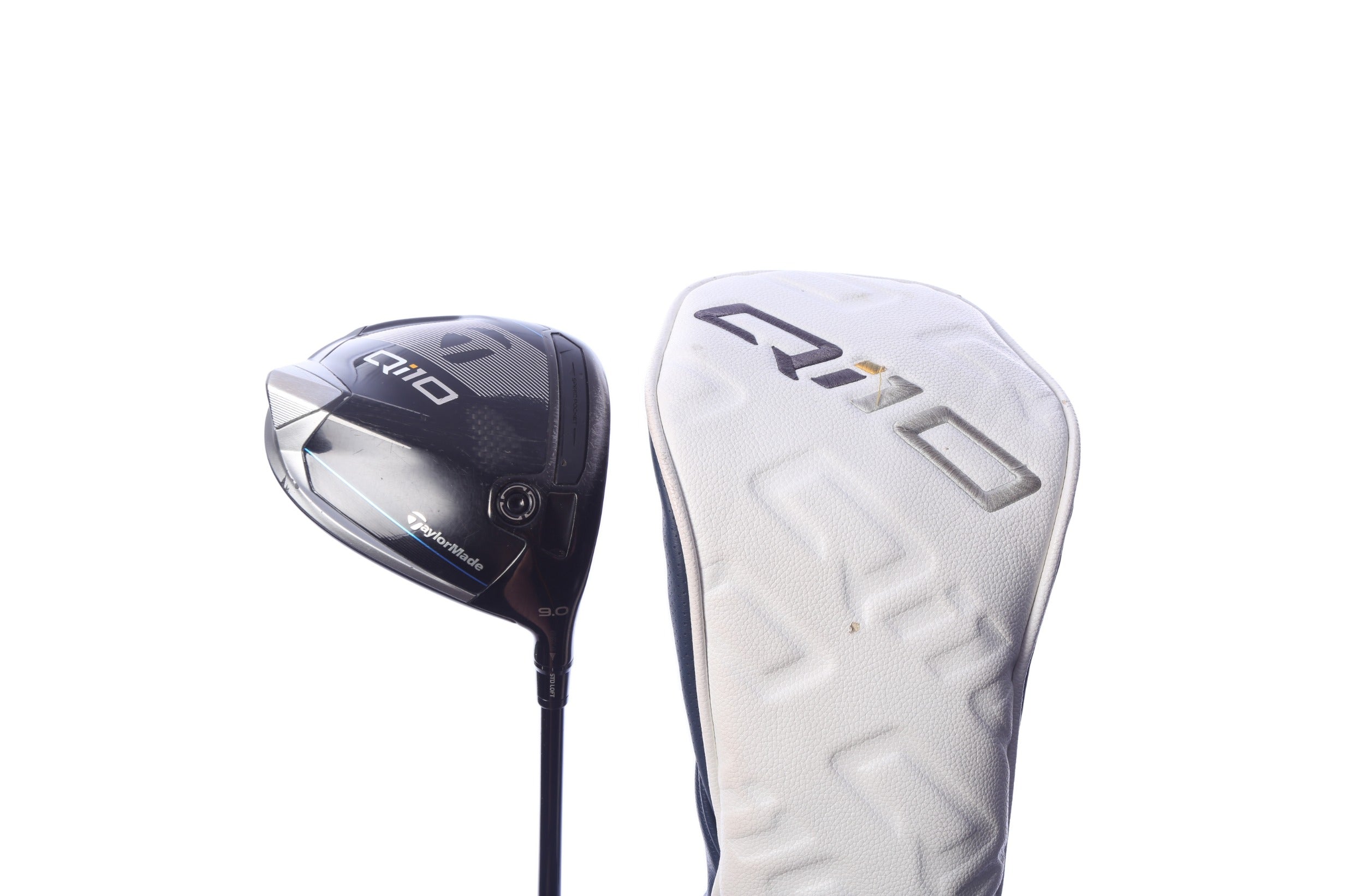 Used TaylorMade Qi10 Driver - 9 Degrees - Stiff Flex Fujikura Ventus TR Blue - Right-Handed