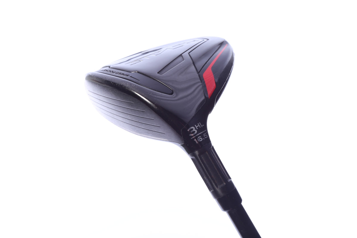 Used TaylorMade STEALTH 3HL Wood - Left-Handed - 16.5 Degrees - Seniors Flex