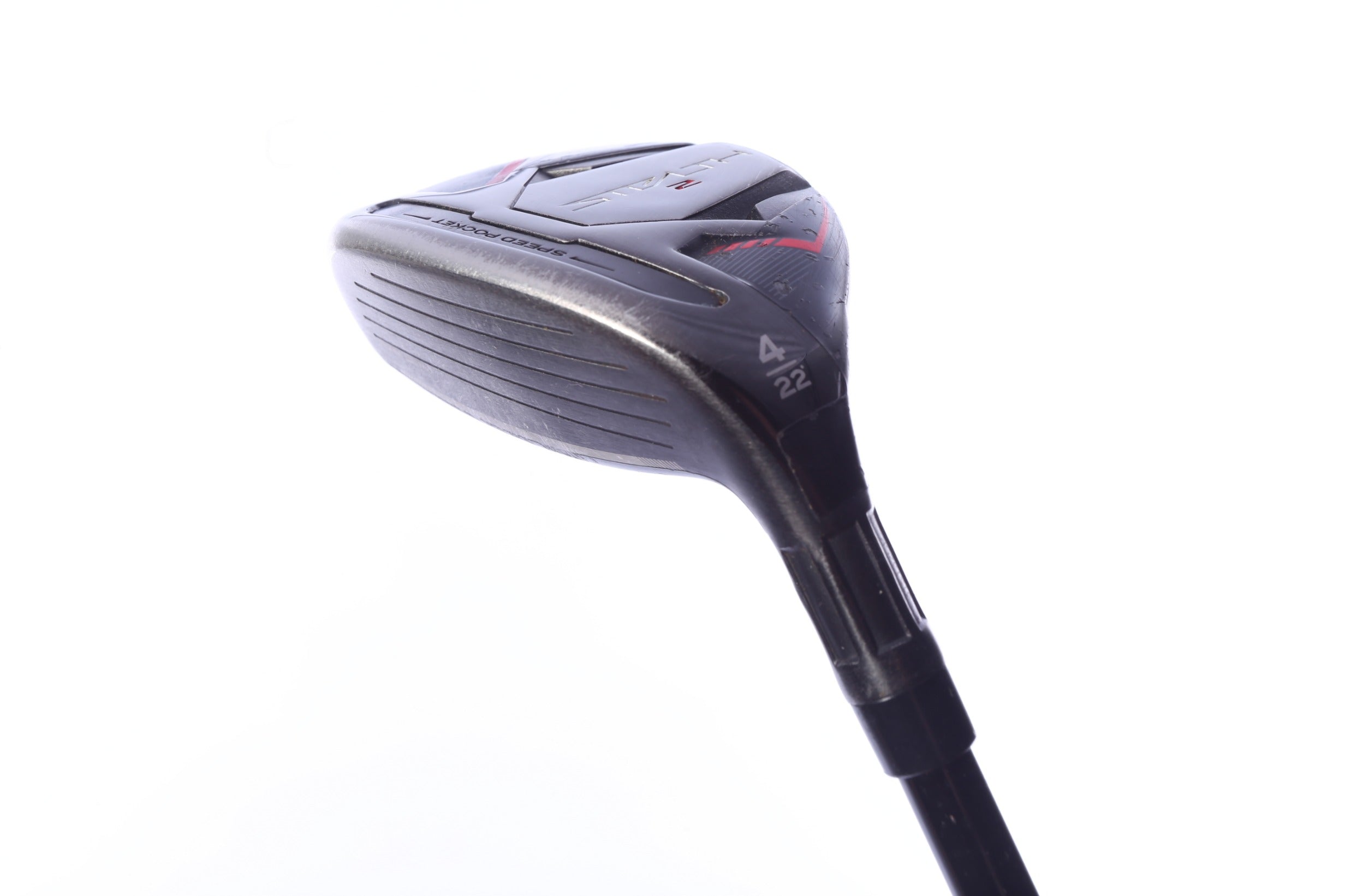 Used TaylorMade STEALTH 2 Rescue 4H Hybrid - Left-Handed - 22 Degrees - Regular Flex