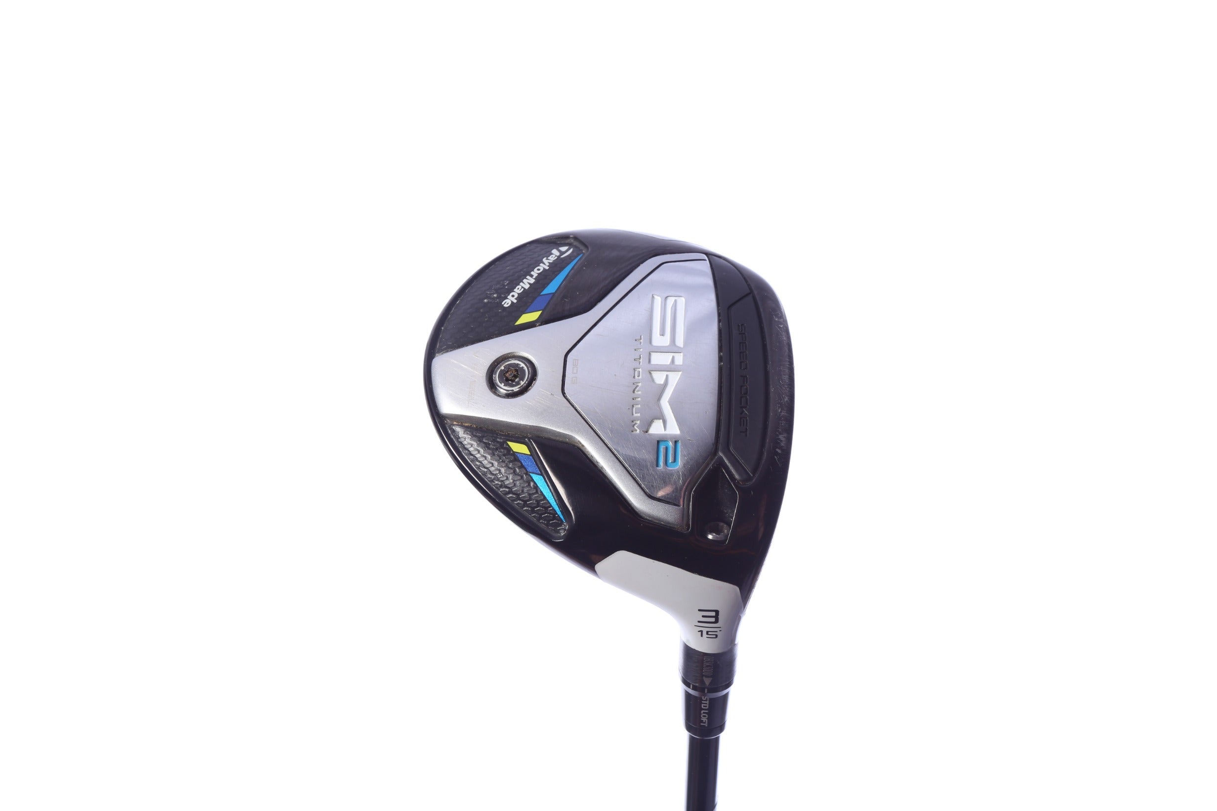 Used TaylorMade SIM2 Titanium 3-Wood - Right-Handed - 15 Degrees - Stiff Flex