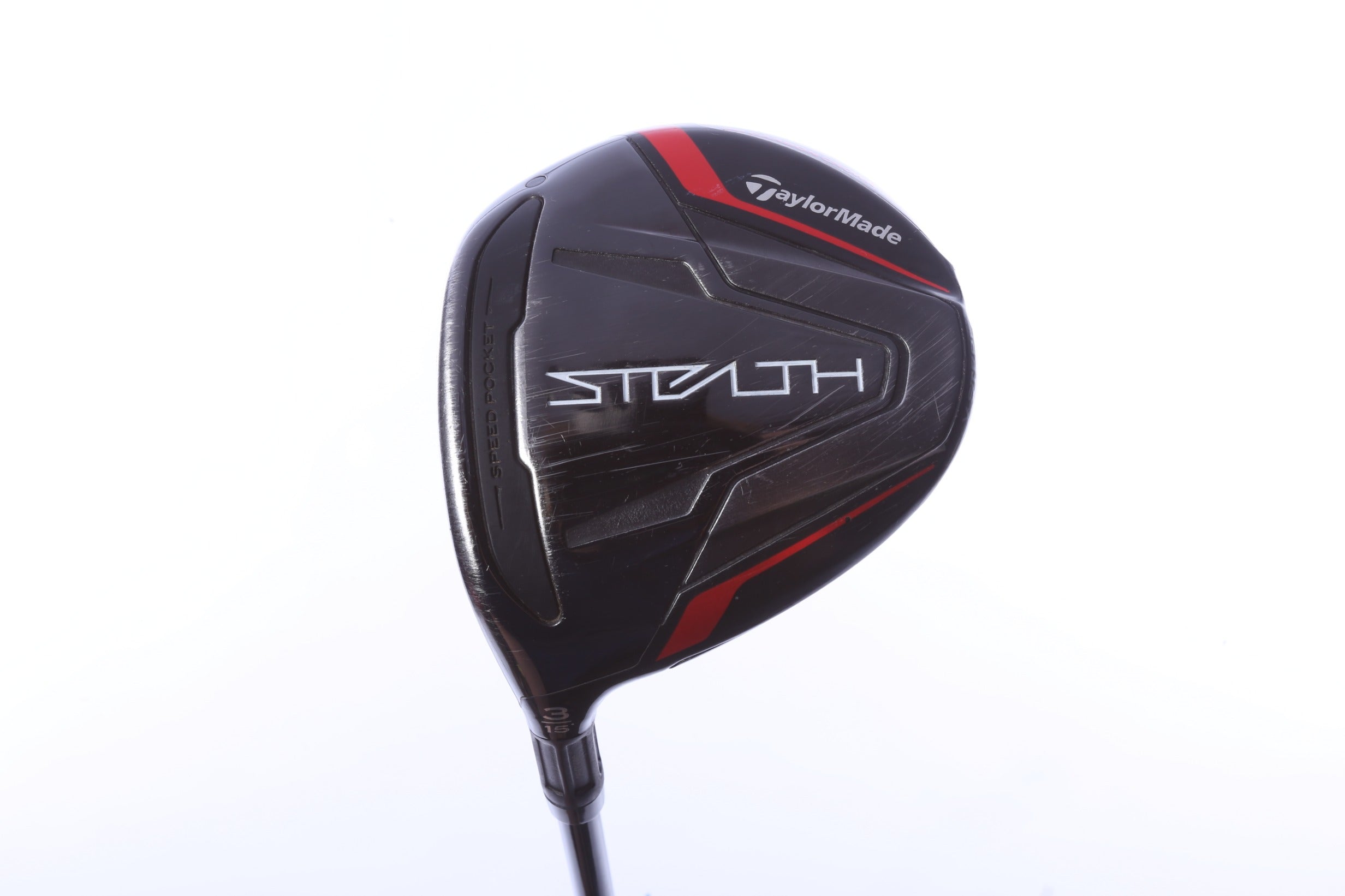 Used TaylorMade STEALTH 3-Wood - Left-Handed - 15 Degrees - Stiff Flex-Next Round