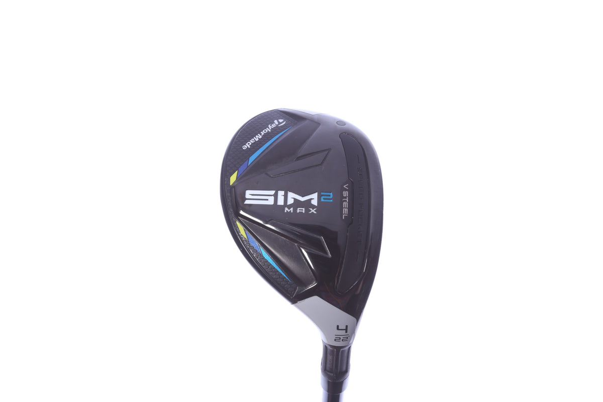 Used TaylorMade SIM2 Rescue 4H Hybrid - Right-Handed - 22 Degrees - Regular Flex-Next Round