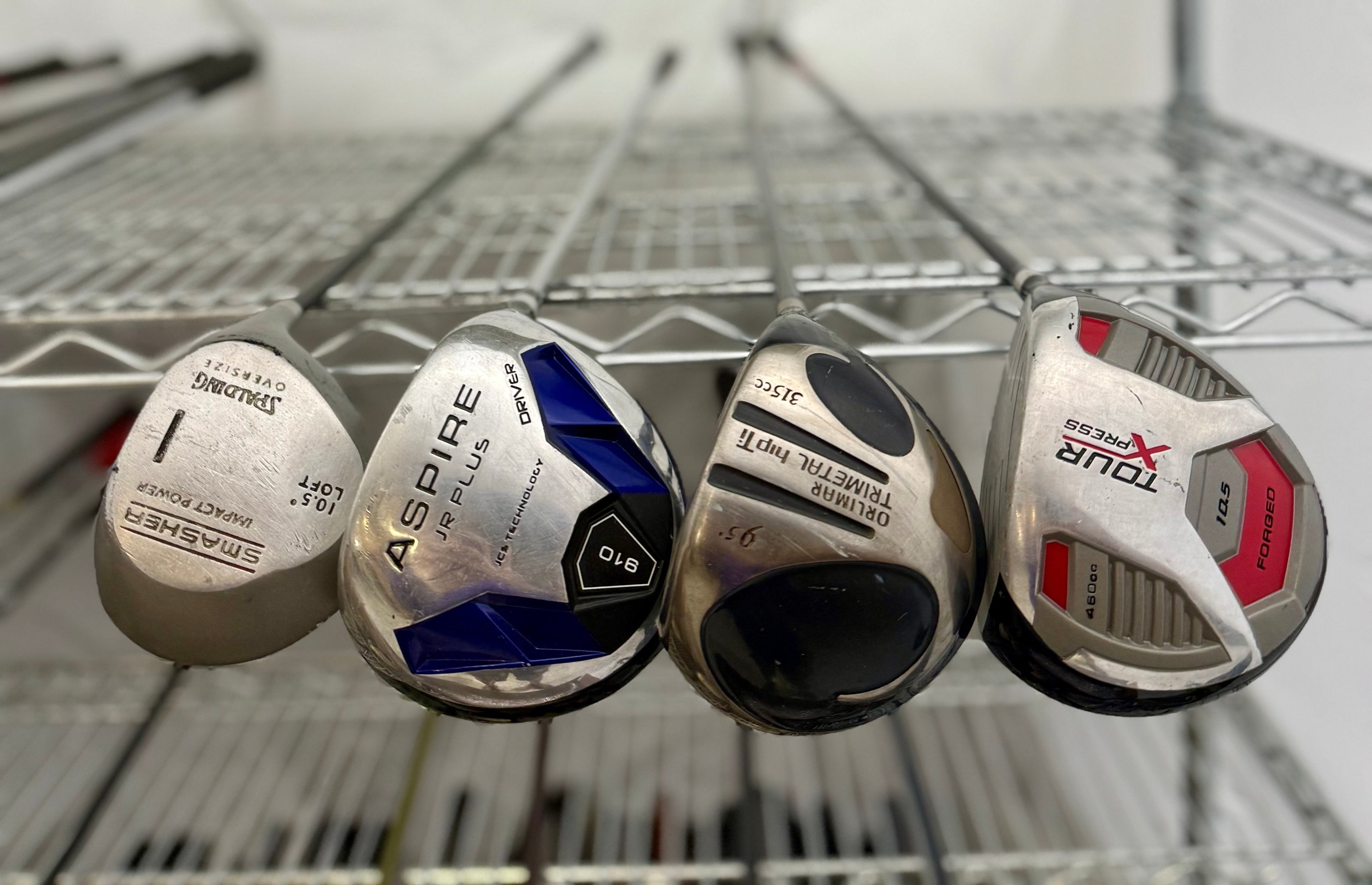 Wholesale Lot of 20 Golf Clubs - Assorted Drivers-Next Round
