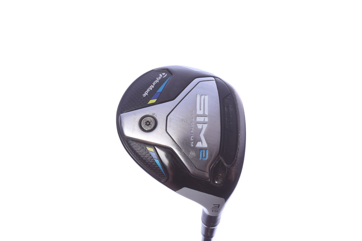 Used TaylorMade SIM2 Titanium 3-Wood - Right-Handed - 15 Degrees - Stiff Flex