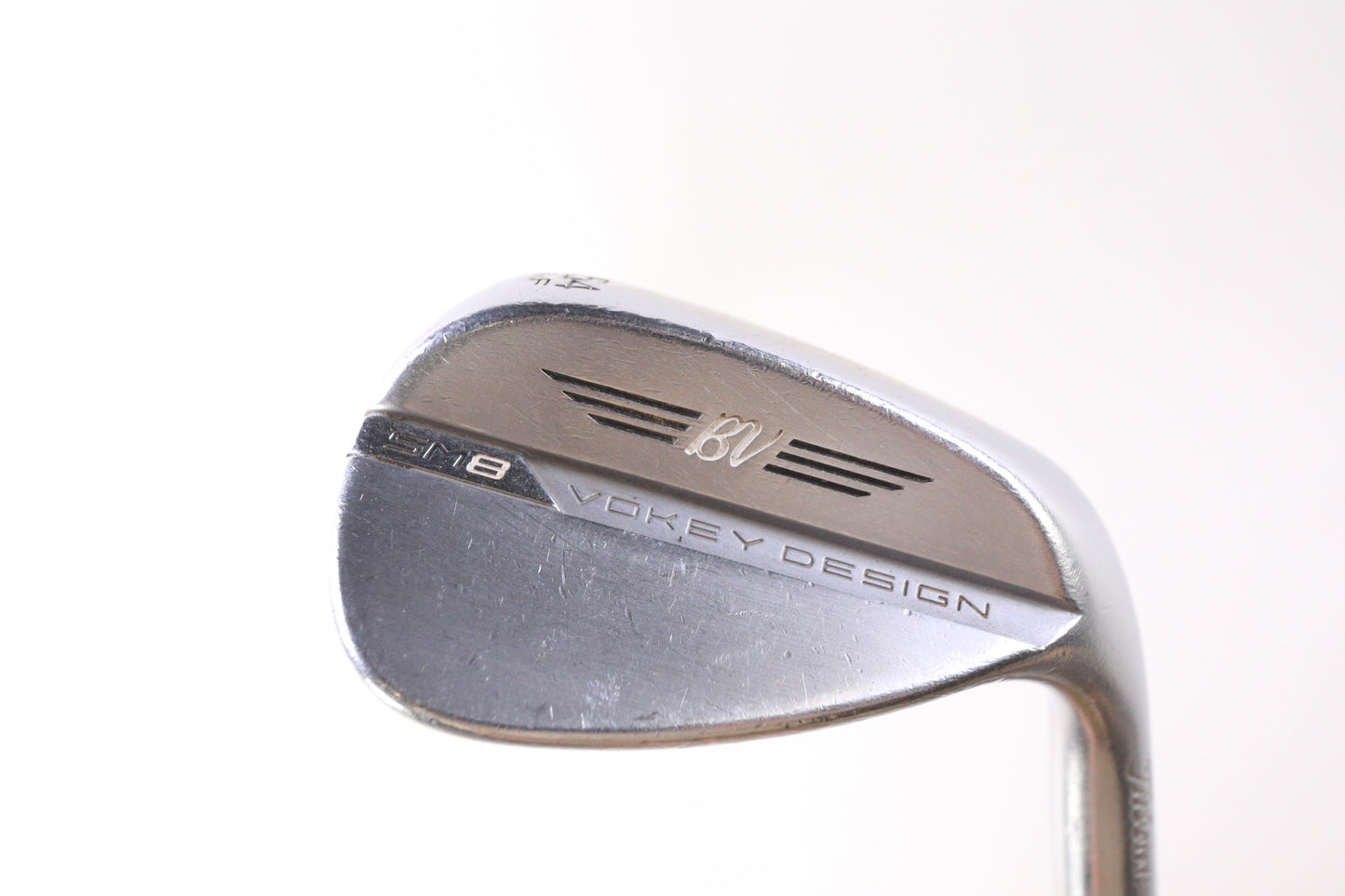 Used Titleist Vokey SM8 Tour Chrome F Grind Sand Wedge - Right-Handed - 54 Degrees - Stiff Flex-Next Round