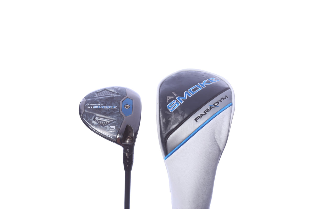 Used Callaway Paradym Ai Smoke MAX 3-Wood - Right-Handed - 15 Degrees - Seniors Flex