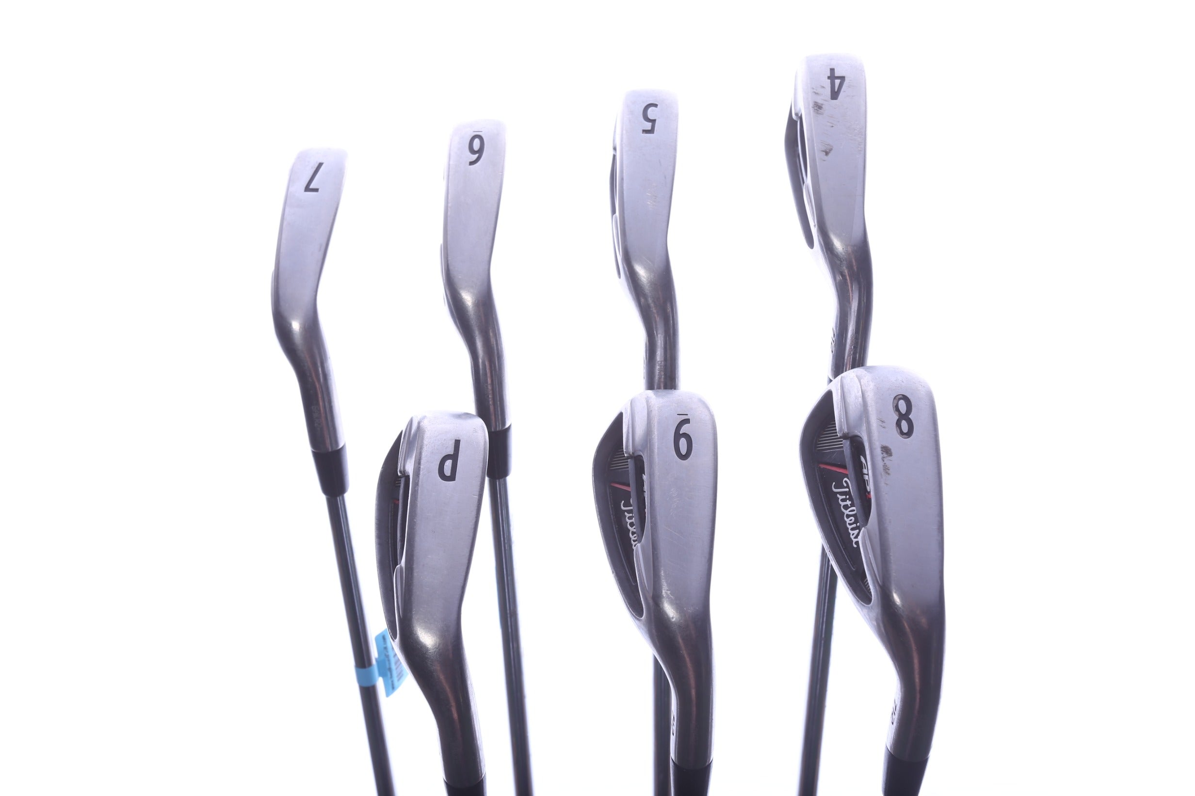 Used Titleist 712 AP1 Iron Set - Right-Handed - 4-PW - Stiff Flex