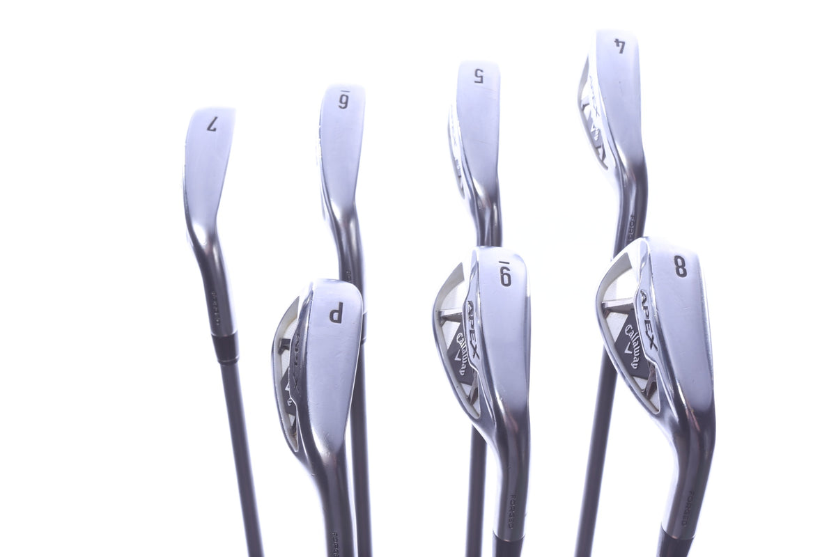 Used Callaway Apex 21 Iron Set - Right-Handed - 4-PW - Regular Flex