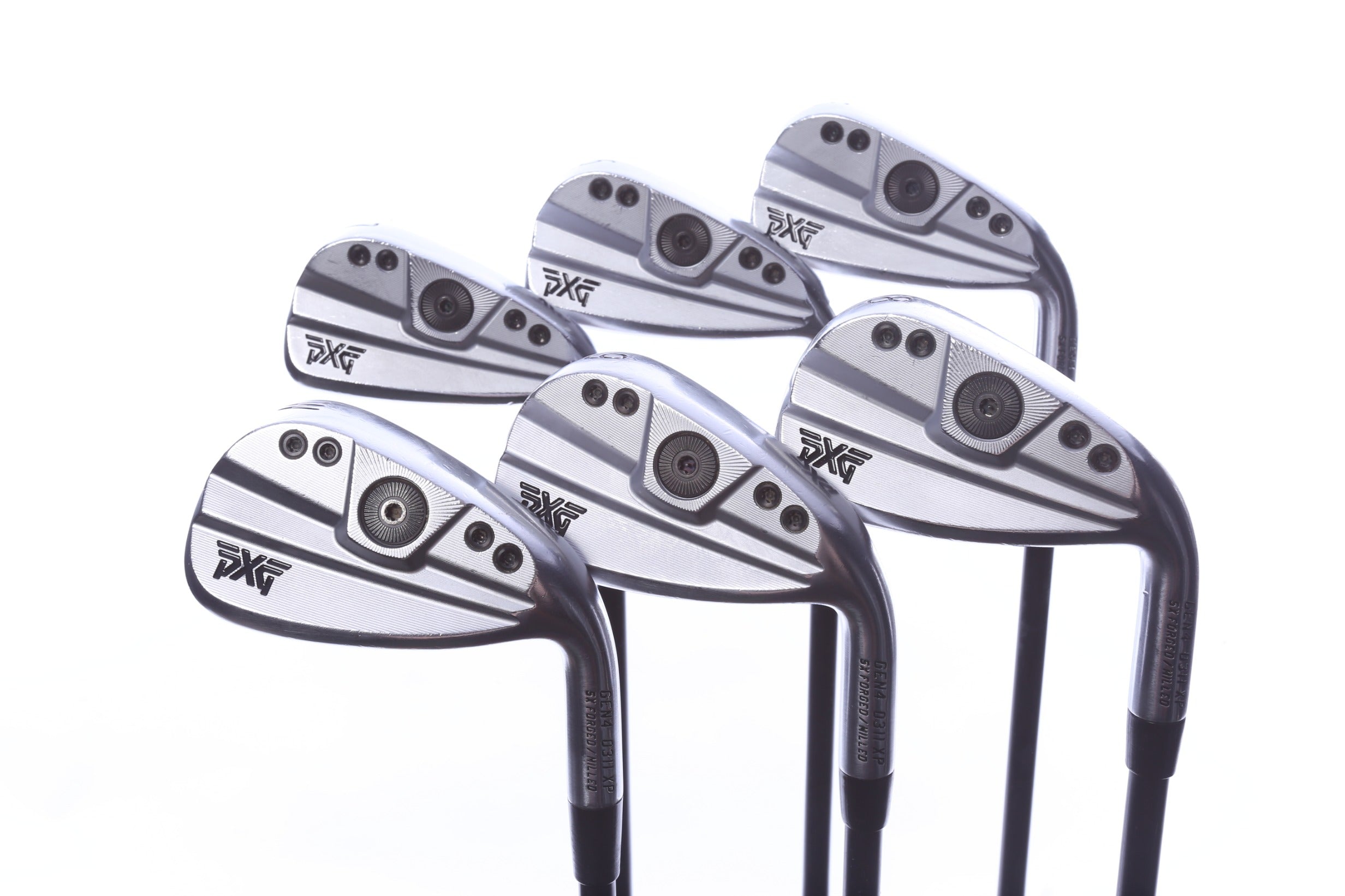 Used PXG 0311 XP GEN4 Iron Set - Right-Handed - 5-PW - Regular Plus Flex-Next Round