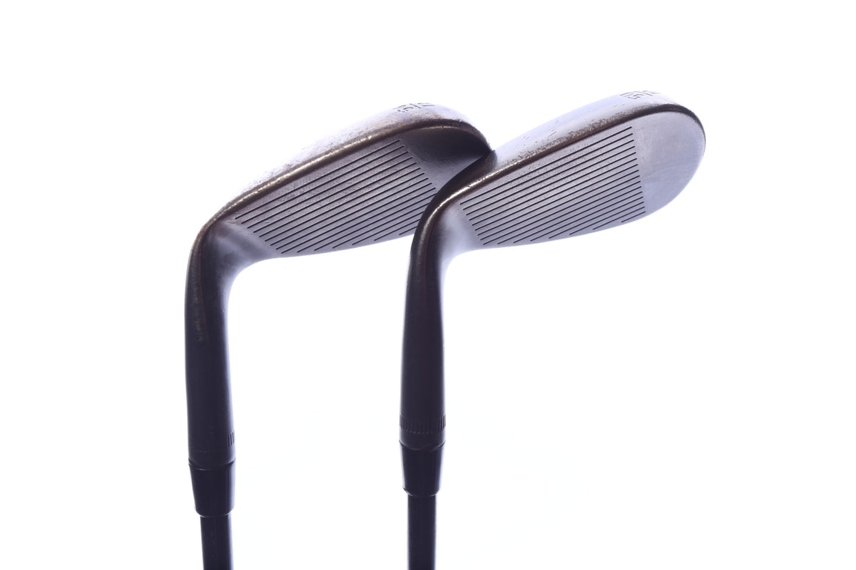 Used Callaway MD3 Milled Black Wedge Set - Right-Handed - 50*, 54* - Variable Flex