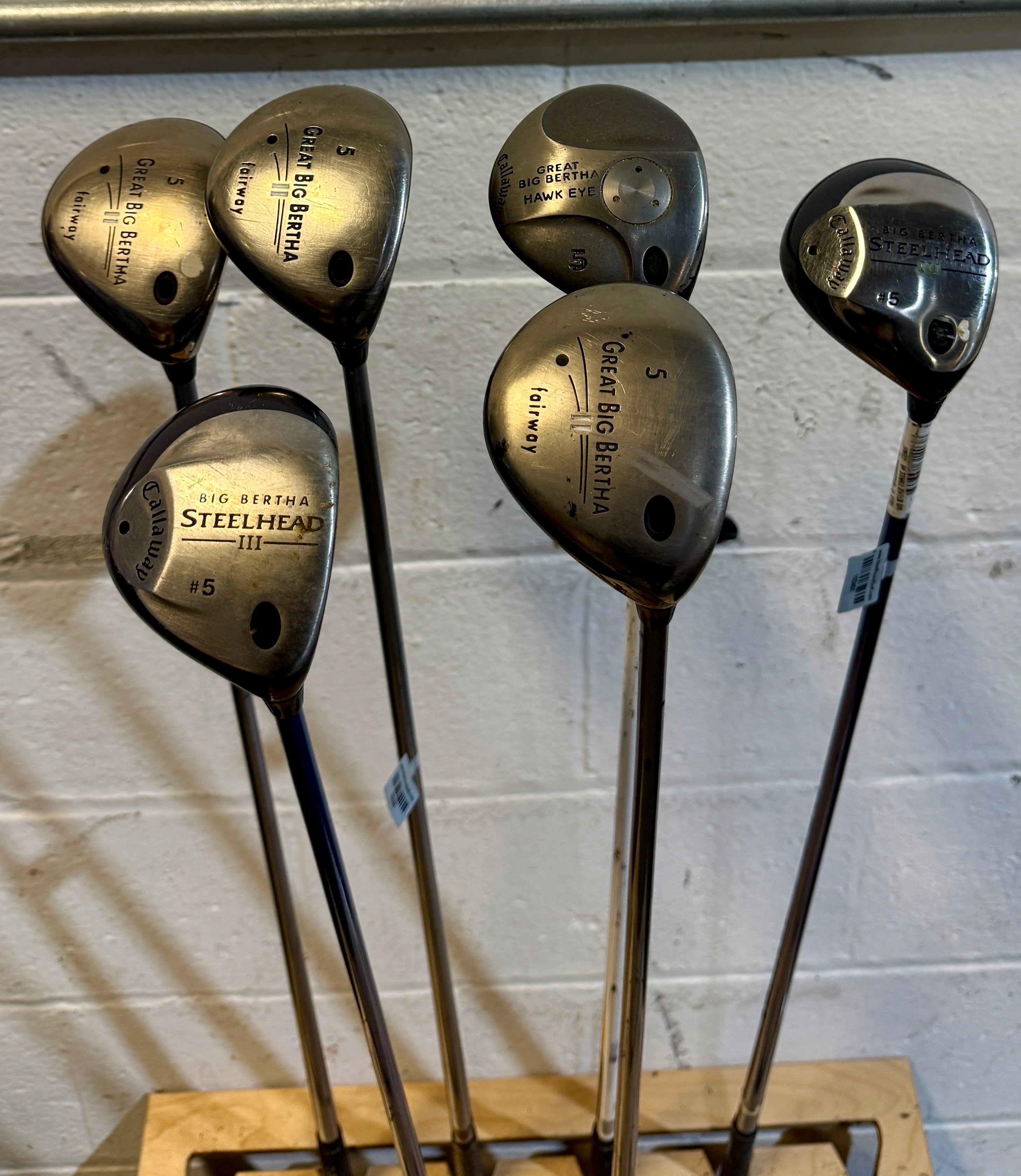 Wholesale Lot of 30 Golf Clubs - Callaway Fairway Woods-Next Round