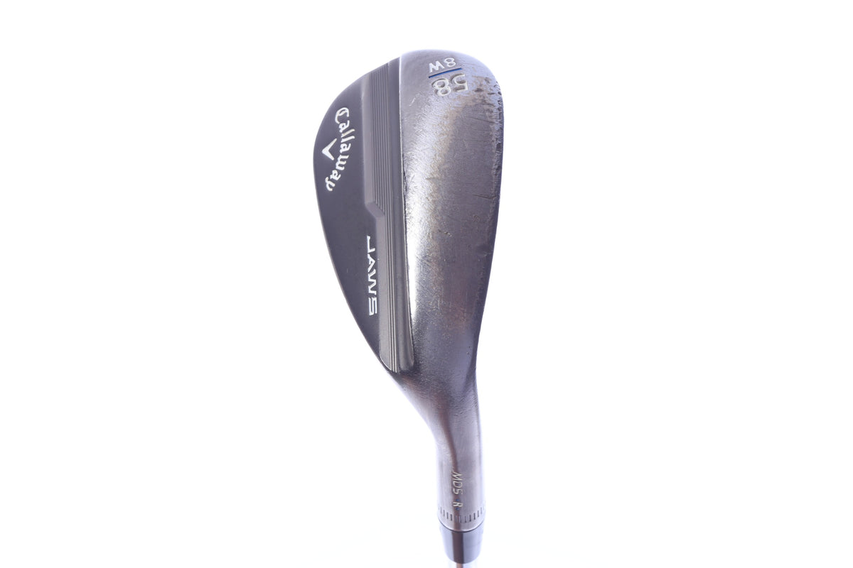 Used Callaway Jaws MD5 Tour Grey Lob Wedge - Right-Handed - 58 Degrees - Regular Flex