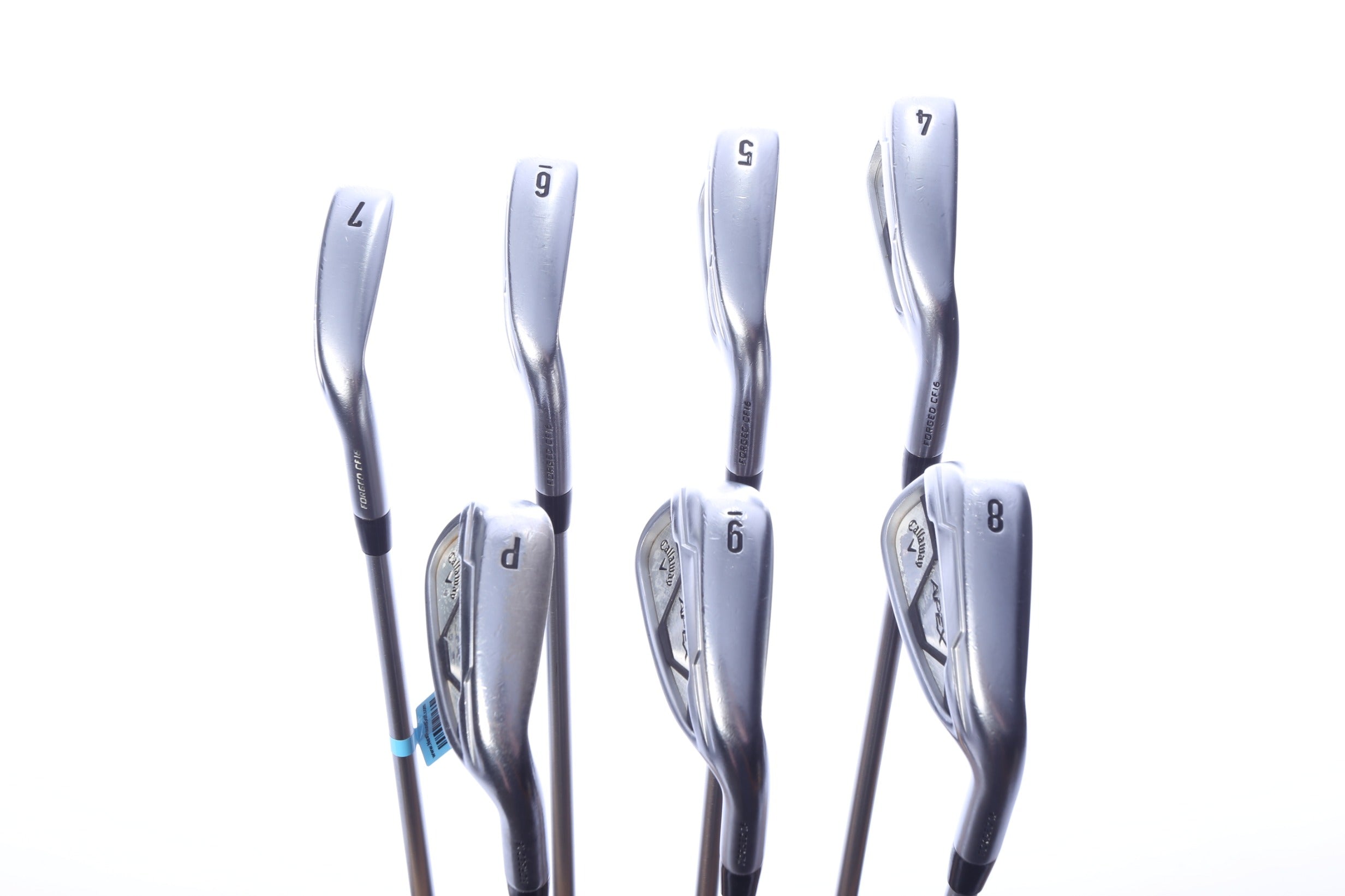 Used Callaway Apex CF16 Iron Set - Right-Handed - 4-PW - Extra Stiff Flex