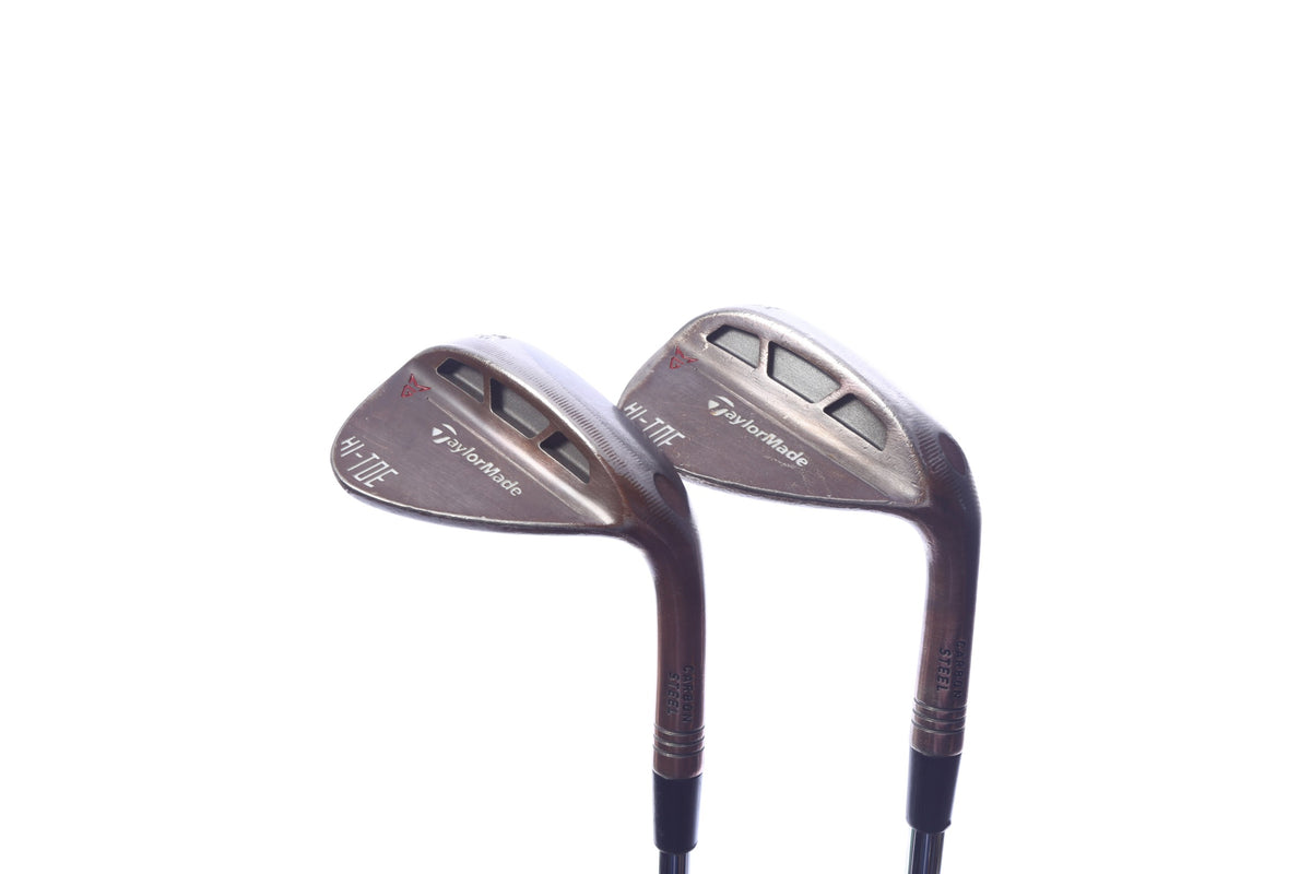 Used TaylorMade Milled Grind Hi-Toe Wedge Set - Right-Handed - 52*, 56* - Wedge Flex