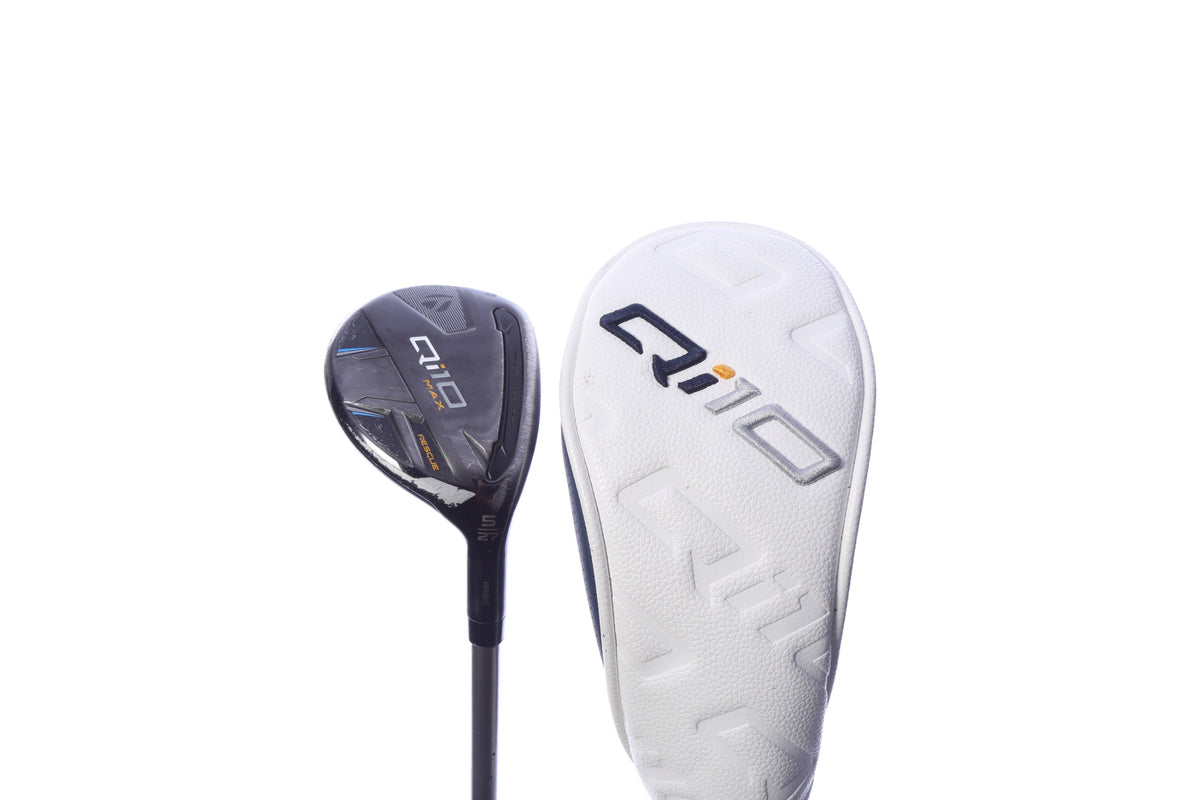 Used TaylorMade Qi10 MAX 5H Hybrid - Right-Handed - 27 Degrees - Seniors Flex