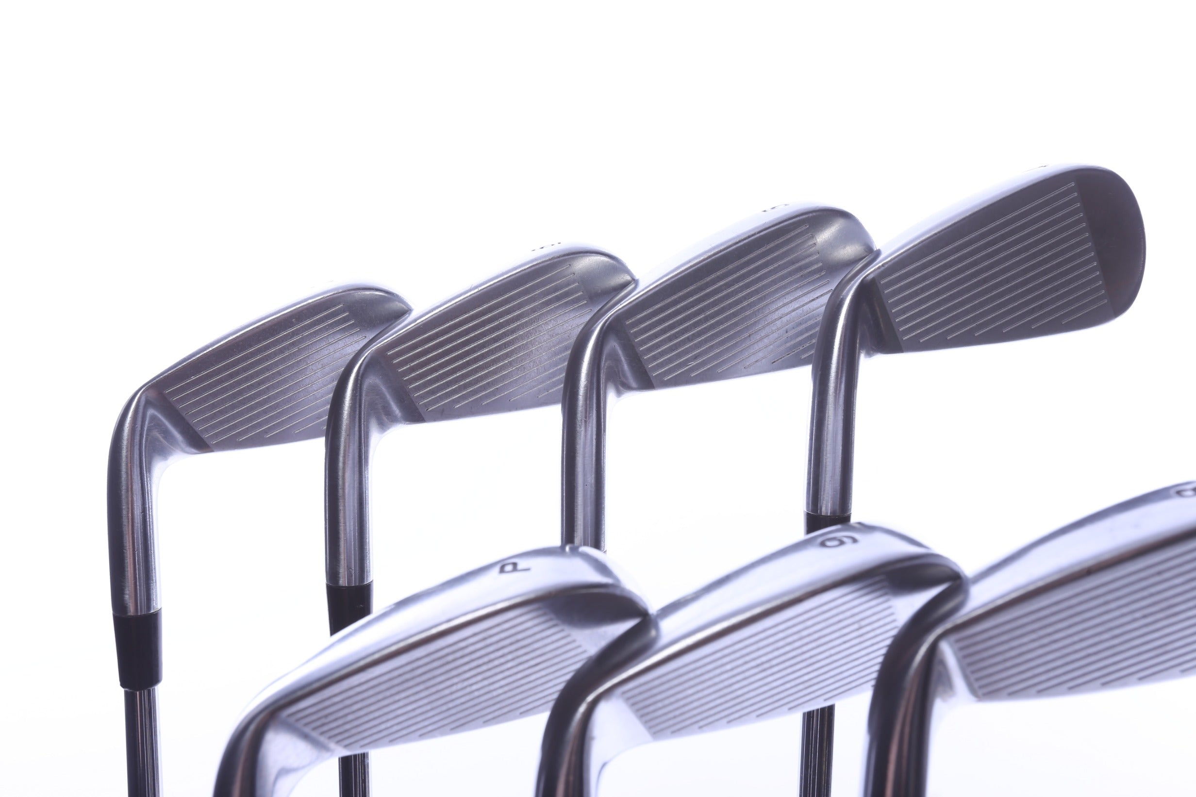 Used TaylorMade rac LT 2005 Iron Set - Right-Handed - 4-PW - Stiff Flex