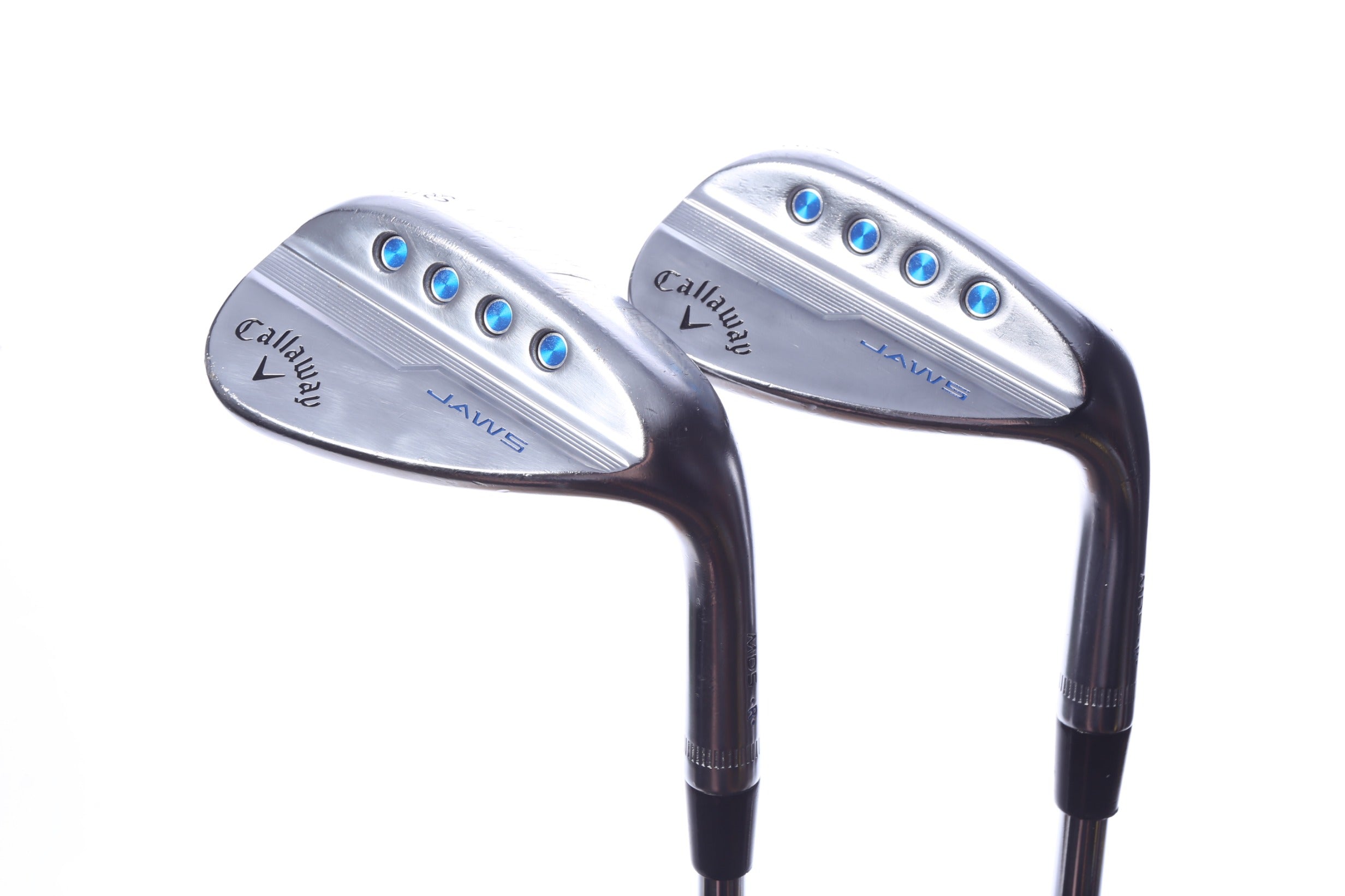 Used Callaway MD5 JAWS Chrome Wedge Set - Right-Handed - 56*, 60* - Wedge Flex-Next Round