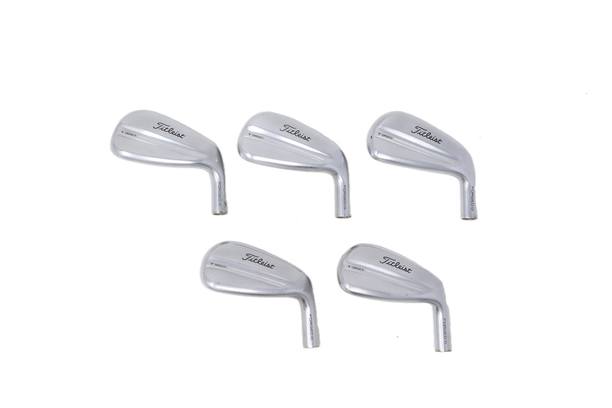 Used Titleist 2023 T350 Iron Set - HEADS ONLY - Right-Handed - 7-PW, AW-Next Round