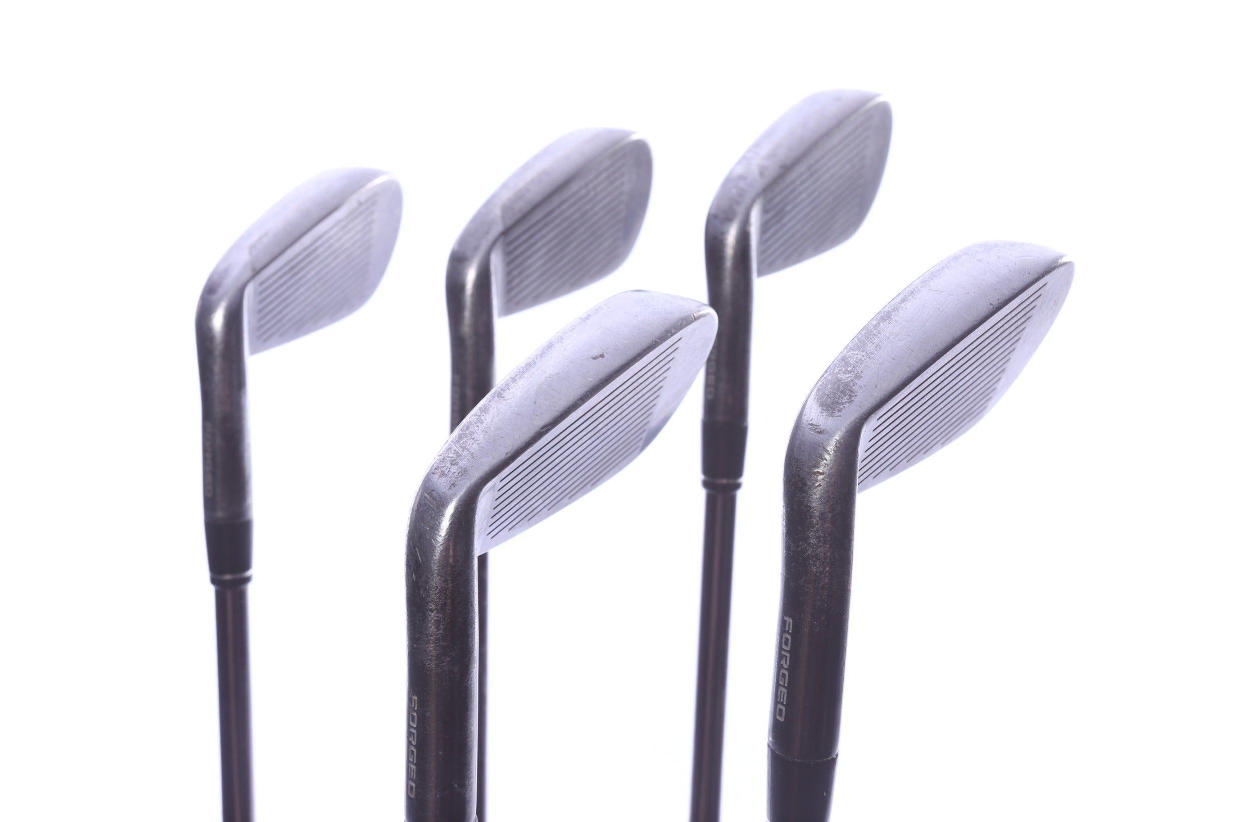 Used Callaway Apex Ti Fusion Plated Iron Set - Right-Handed - 5-9 - Regular Flex