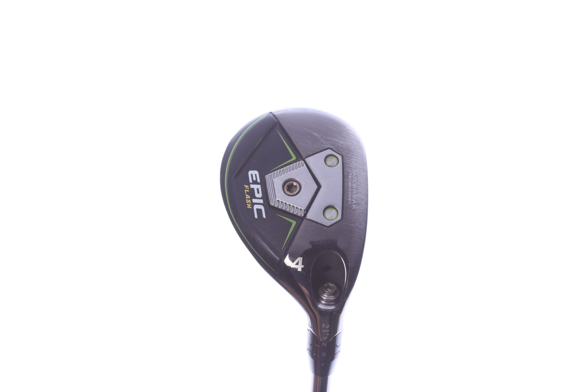 Used Callaway Epic Flash 4H Hybrid - Right-Handed - 21 Degrees - Regular Flex