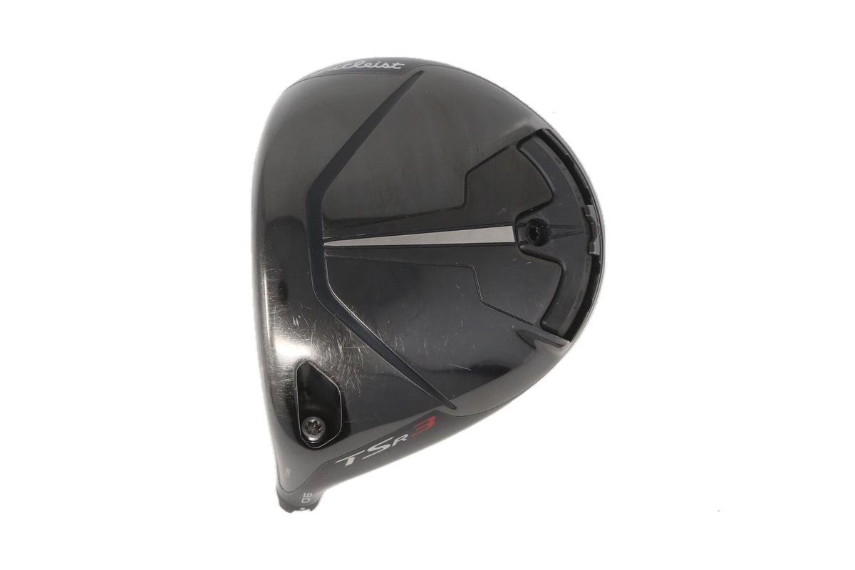 Used Titleist TSR3 Driver - HEAD ONLY - Left-Handed - 9 Degrees