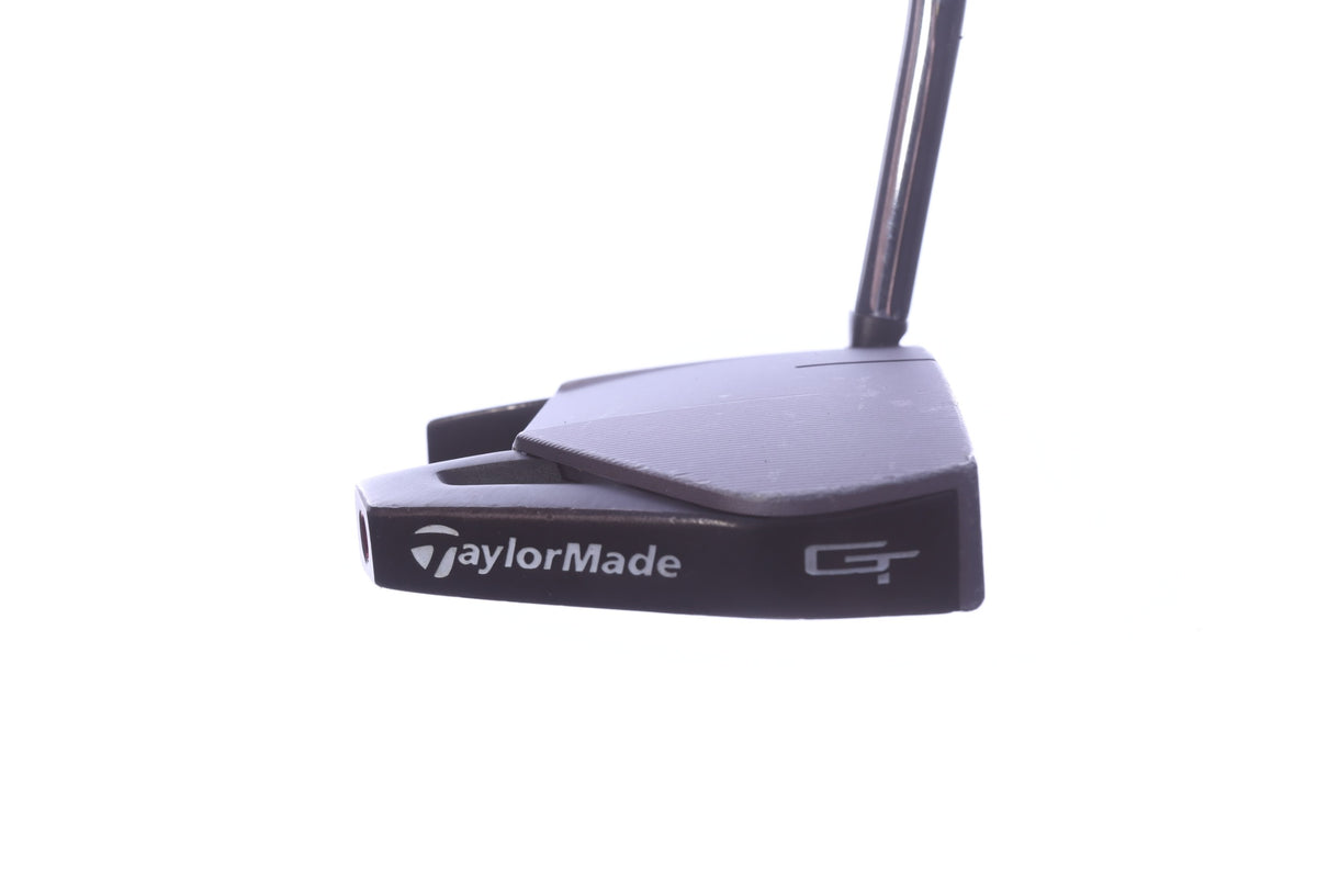 Used TaylorMade Spider GT Single Bend Black Putter - Right-Handed - 35 in - Mallet-Next Round