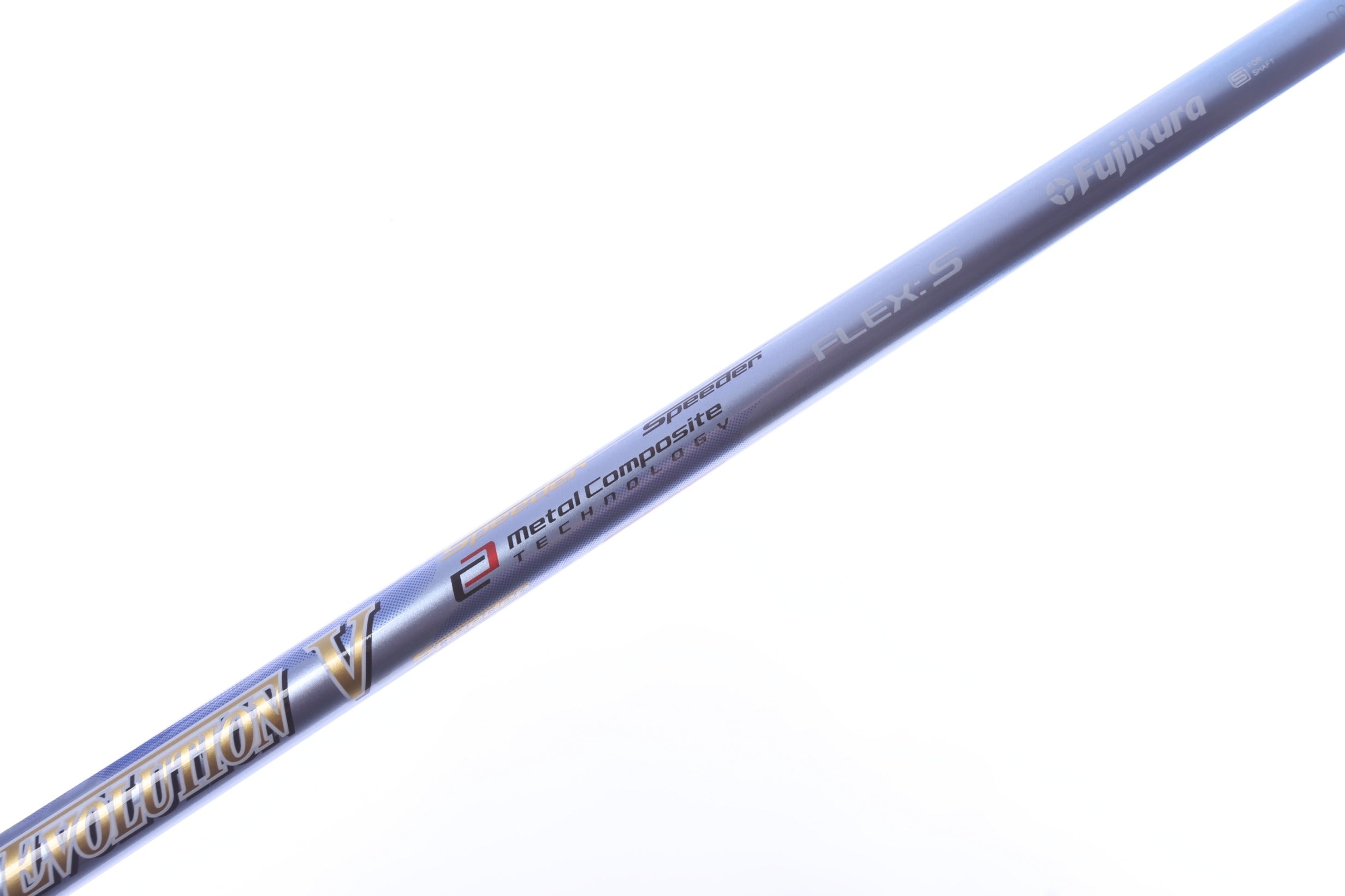 Used Fujikura Speeder Evolution V Driver Shaft Stiff Flex Graphite - 43.25 in - No Adapter-Next Round
