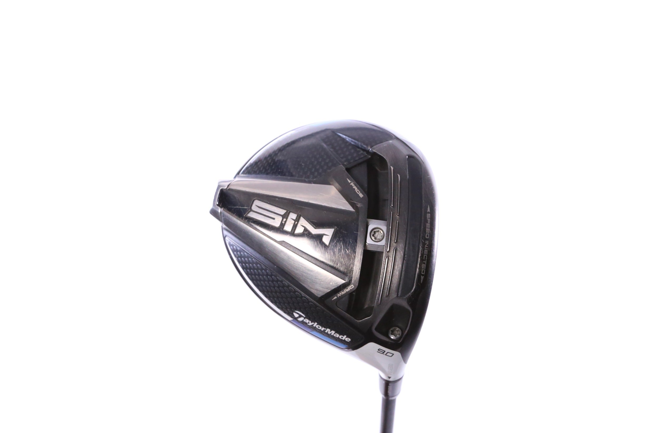 Used TaylorMade SIM Driver - 9 Degrees - Extra Stiff Flex Fujikura Motore X F1 - Right-Handed-Next Round
