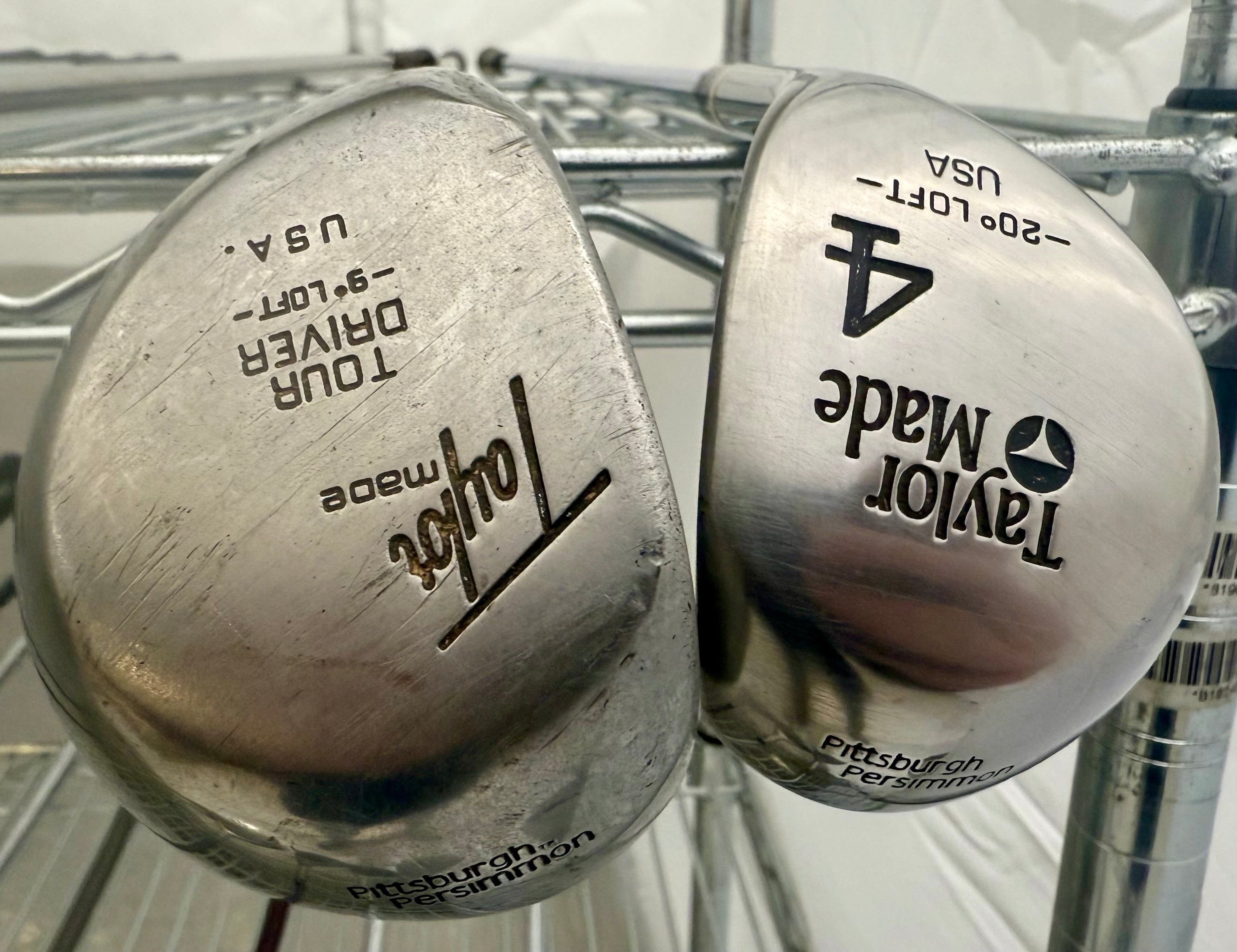 Wholesale Lot 30 Golf Clubs - Vintage TaylorMade Drivers & Woods-Next Round