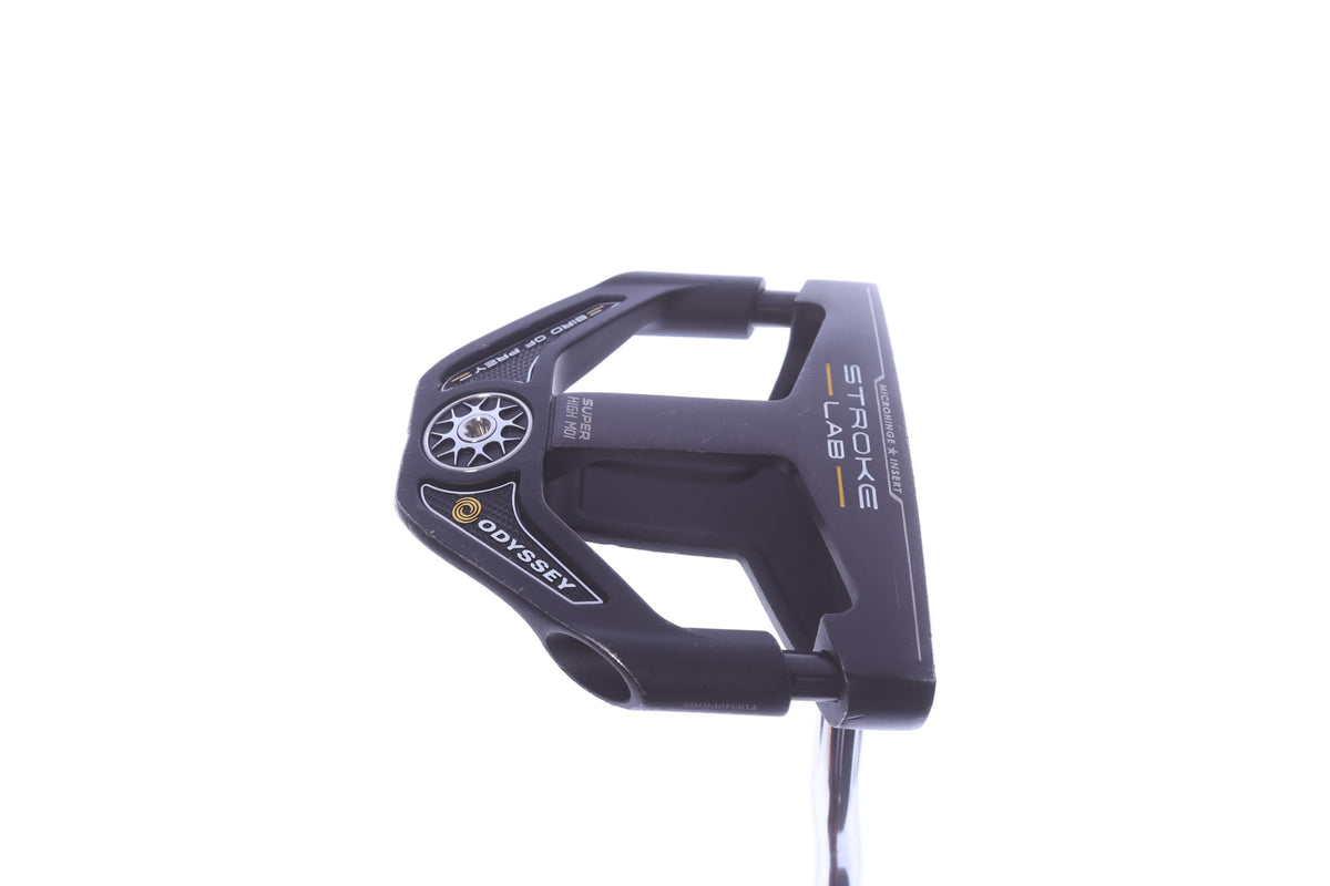 Used Odyssey Stroke Lab Black Bird of Prey Putter - Right-Handed - 34 in - Mallet-Next Round