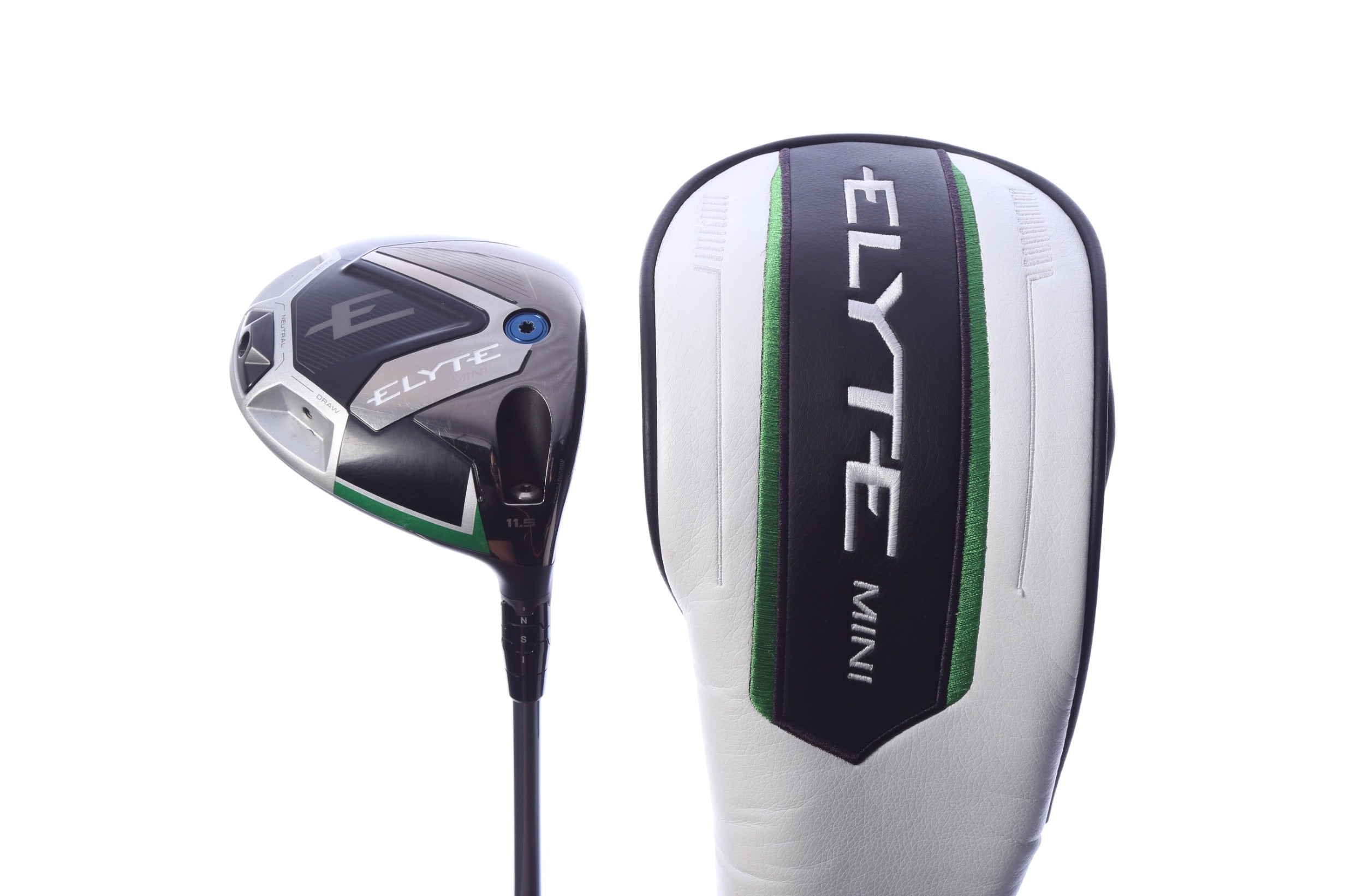 Used Callaway Elyte Mini Driver - 11.5 Degrees - Stiff Flex Project X DENALI Charcoal - Right-Handed