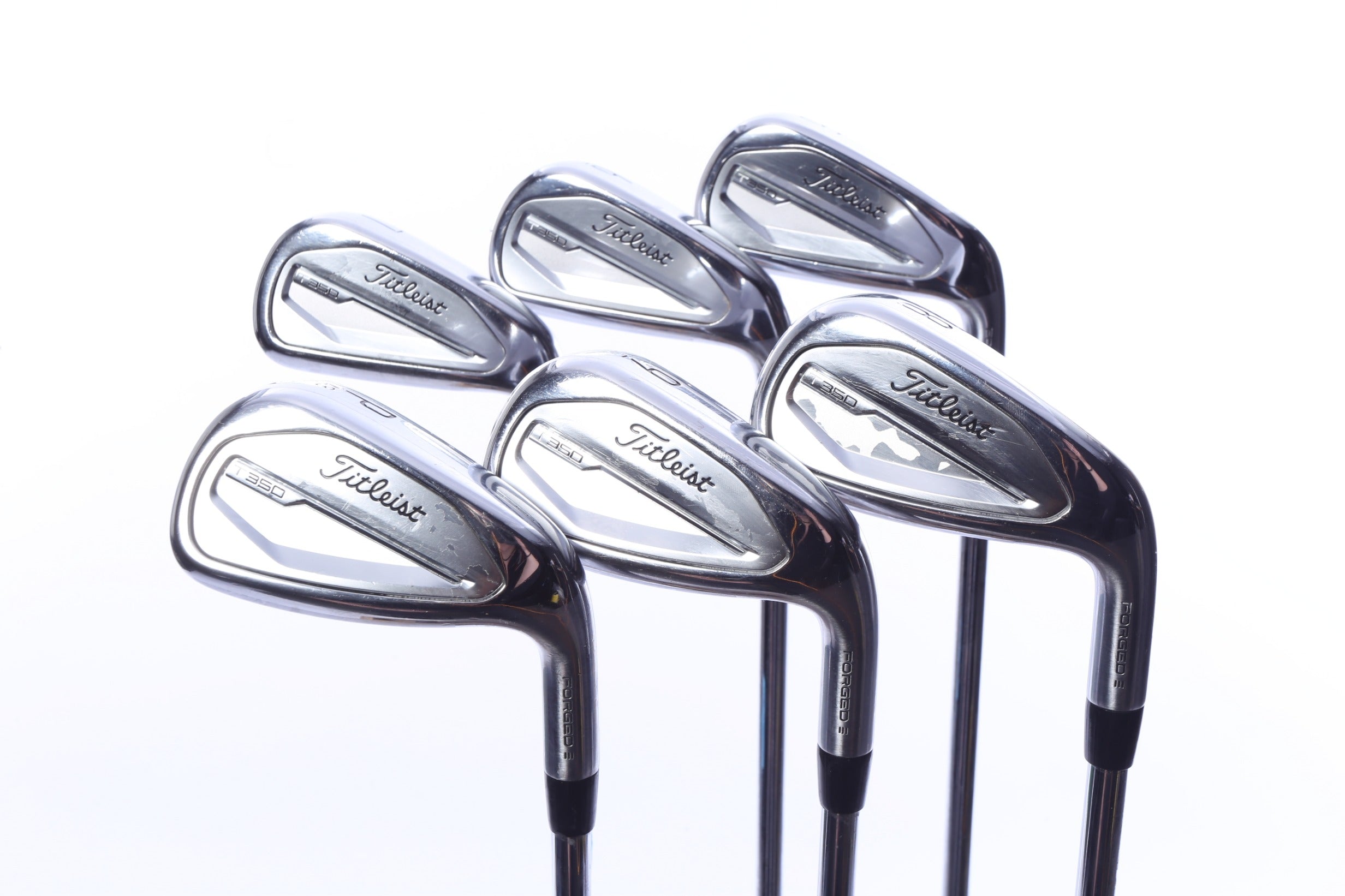 Used Titleist 2023 T350 Iron Set - Right-Handed - 5-PW - Regular Flex
