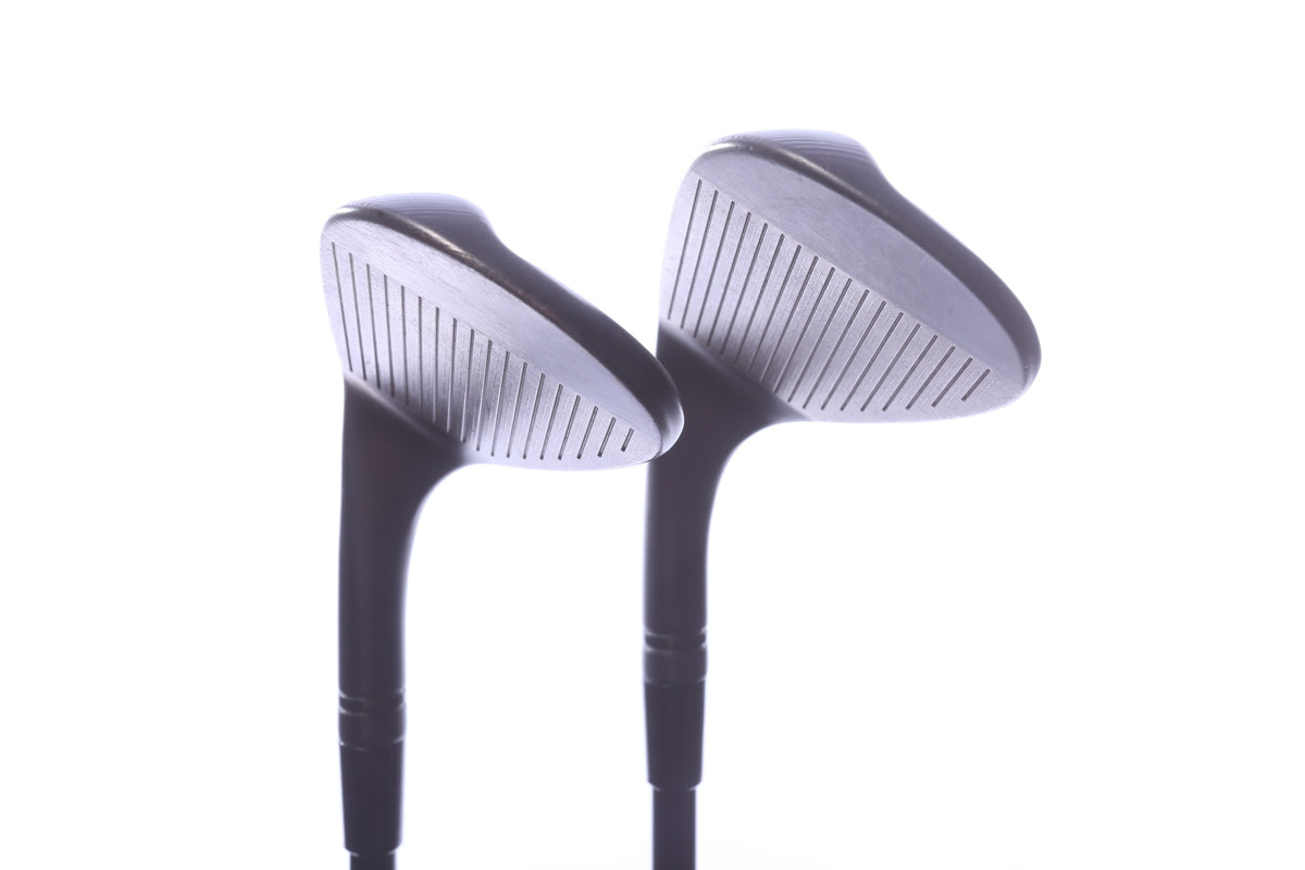 Used TaylorMade Milled Grind 3 Black Wedge Set - Right-Handed - 52*, 56* - Regular Flex-Next Round