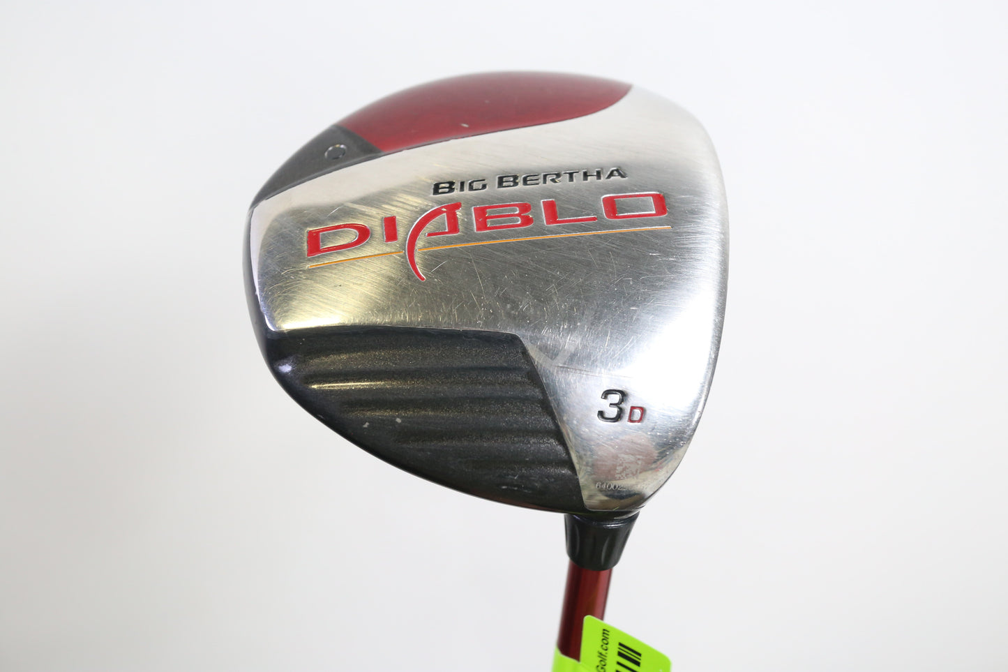 Used Callaway Big Bertha Diablo Neutral 3-Wood - Right-Handed - 15 Degrees - Regular Flex