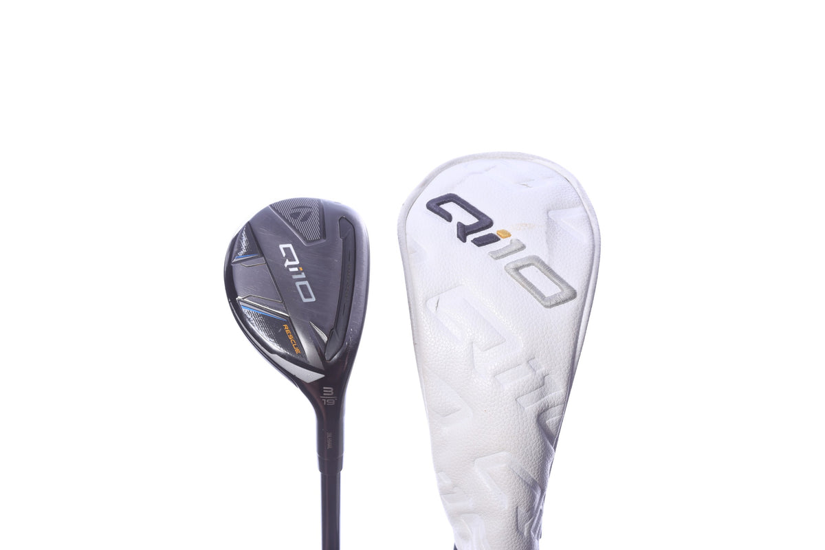 Used TaylorMade Qi10 3H Hybrid - Right-Handed - 19 Degrees - Stiff Flex