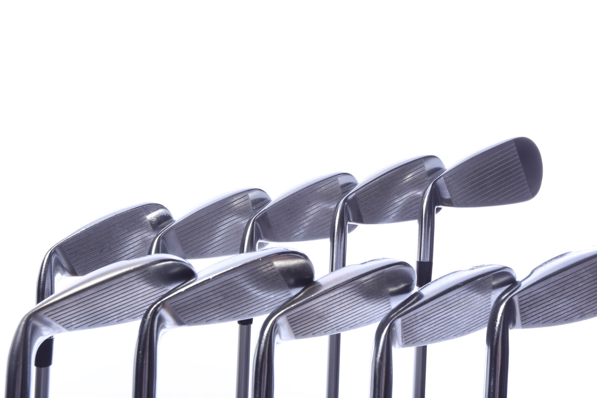 Used Tour Edge Exotics EXS Iron Set - Right-Handed - 4-PW, AW, GW, SW - Seniors Flex-Next Round