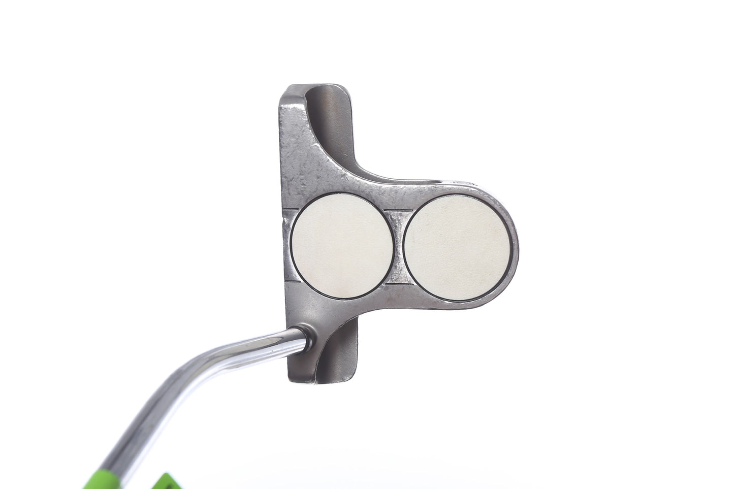 Used Odyssey White Steel 2-Ball Blade Putter - Right-Handed - 35 in - Mallet-Next Round
