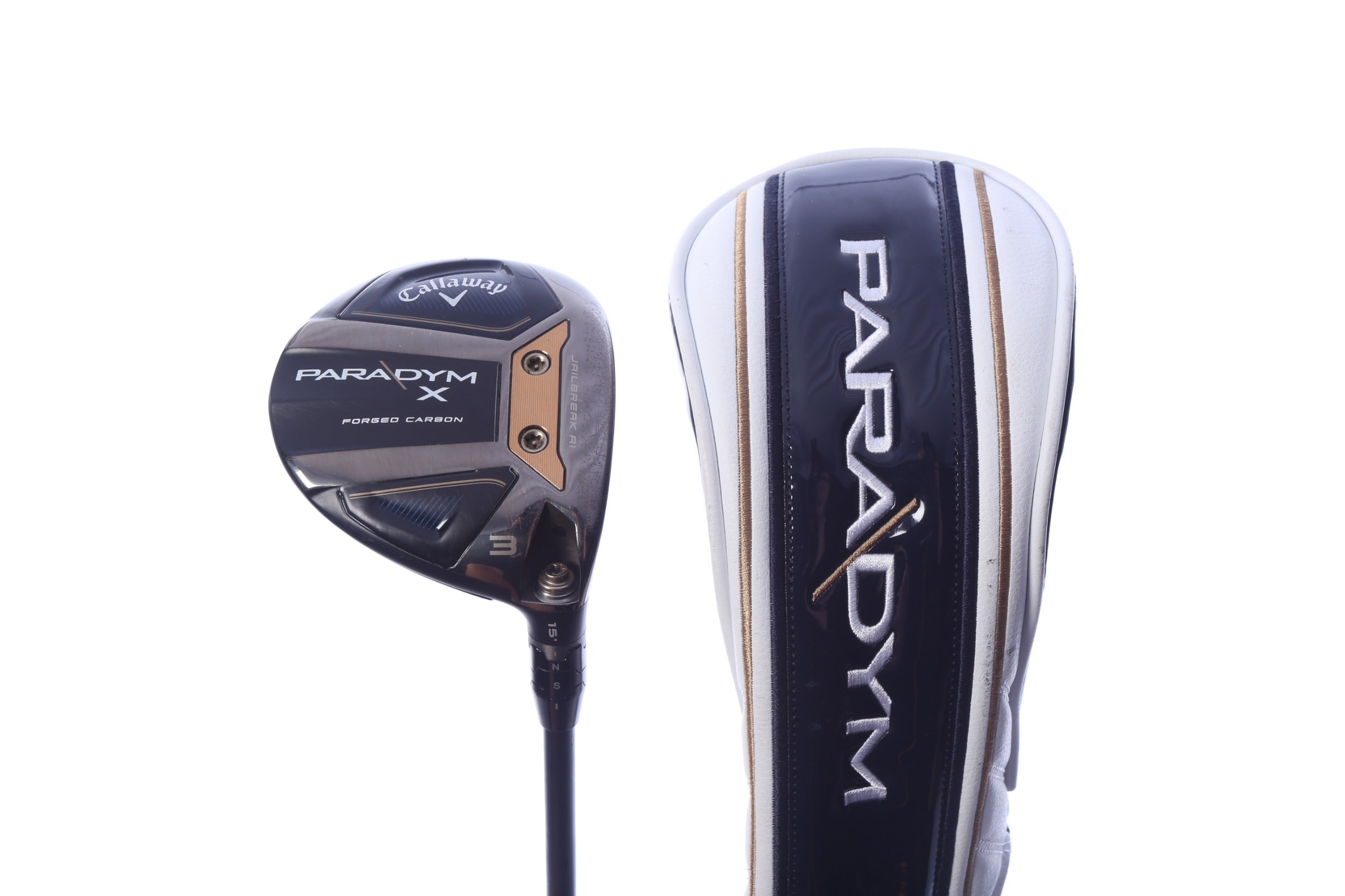 Used Callaway Paradym X 3-Wood - Right-Handed - 15 Degrees - Regular Flex