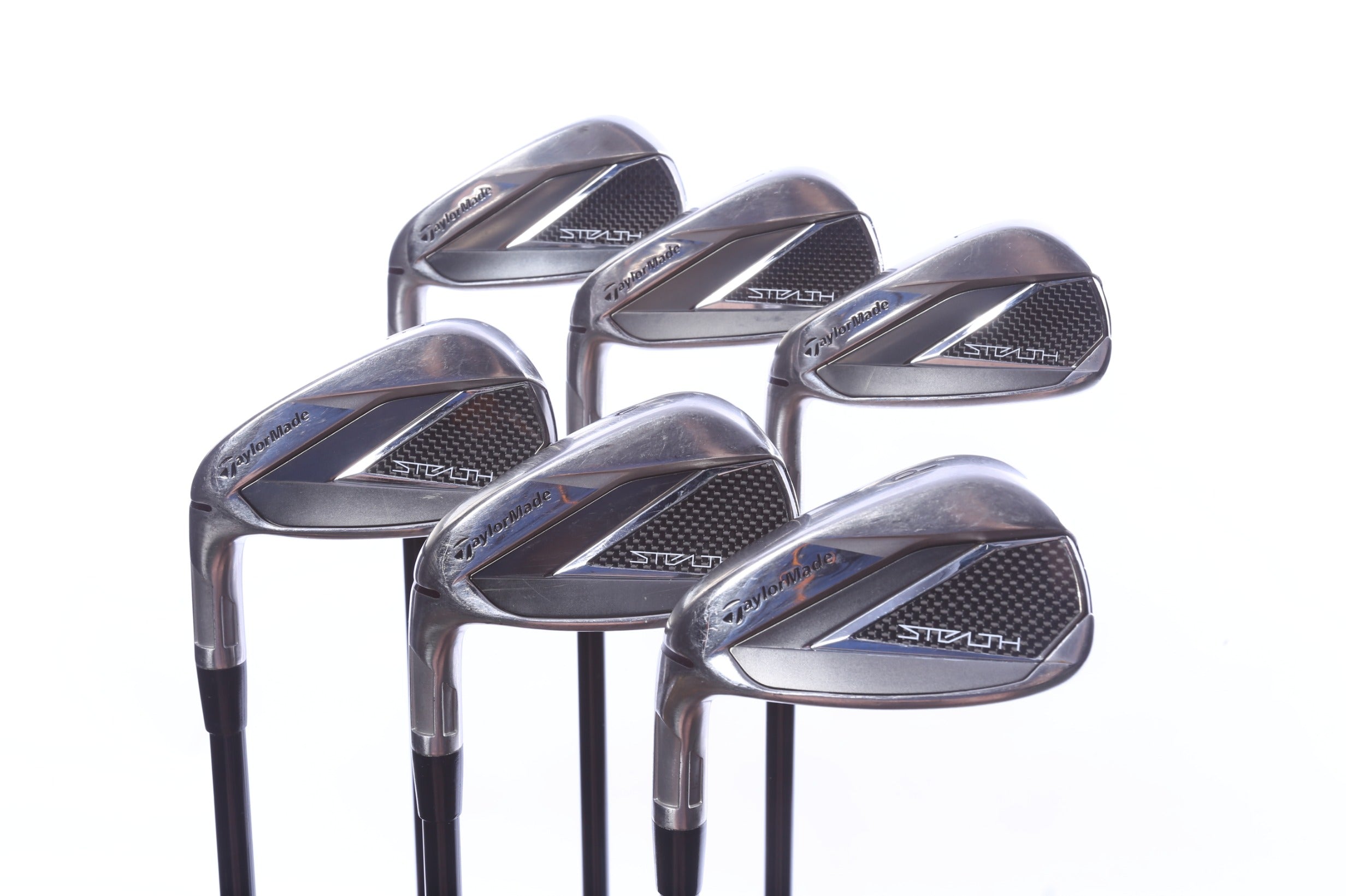 Used TaylorMade STEALTH Iron Set - Left-Handed - 5-PW - Seniors Flex-Next Round