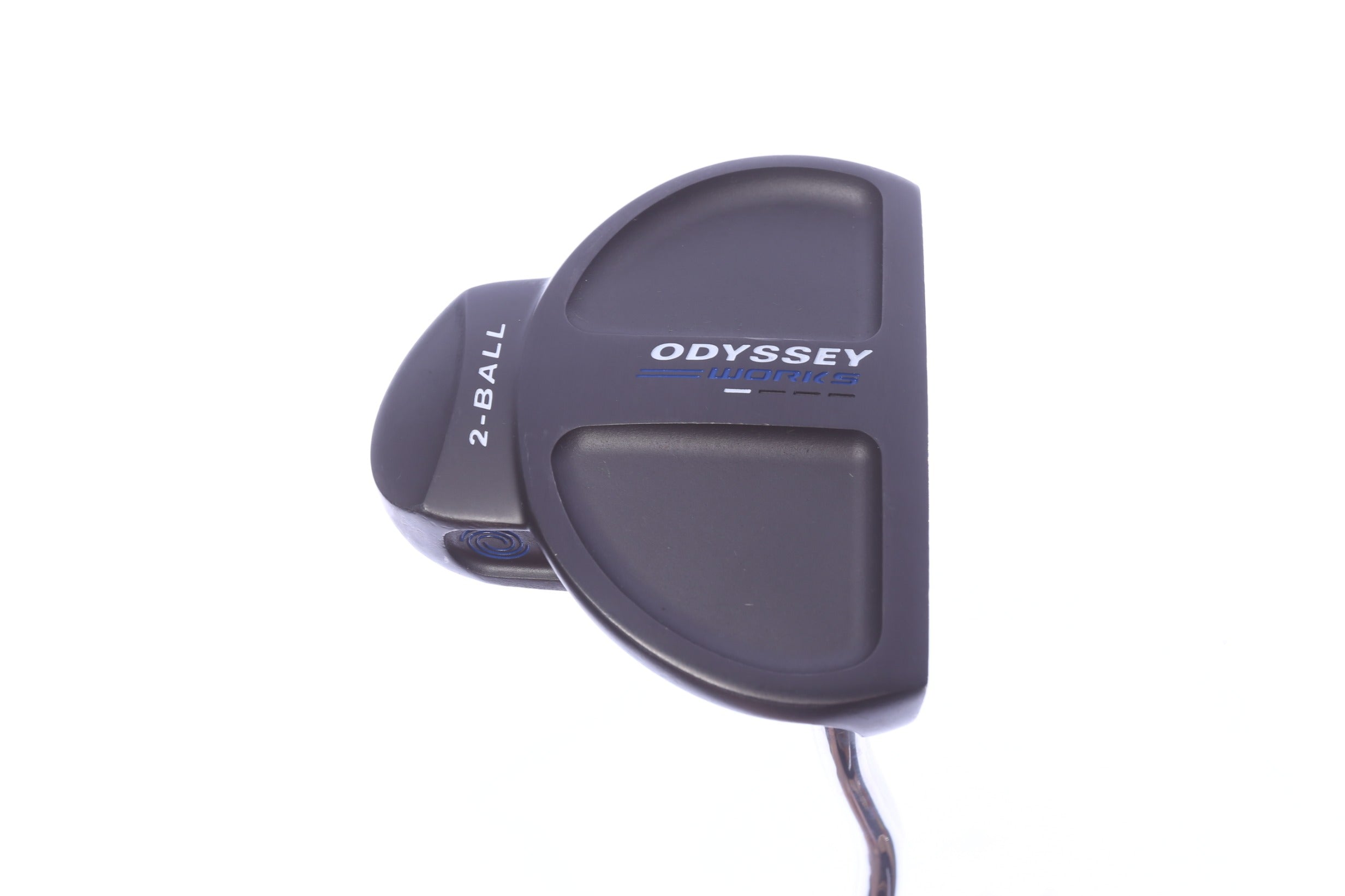 Used Odyssey O-Works Black 2-Ball Putter - Right-Handed - 34 in - Mallet